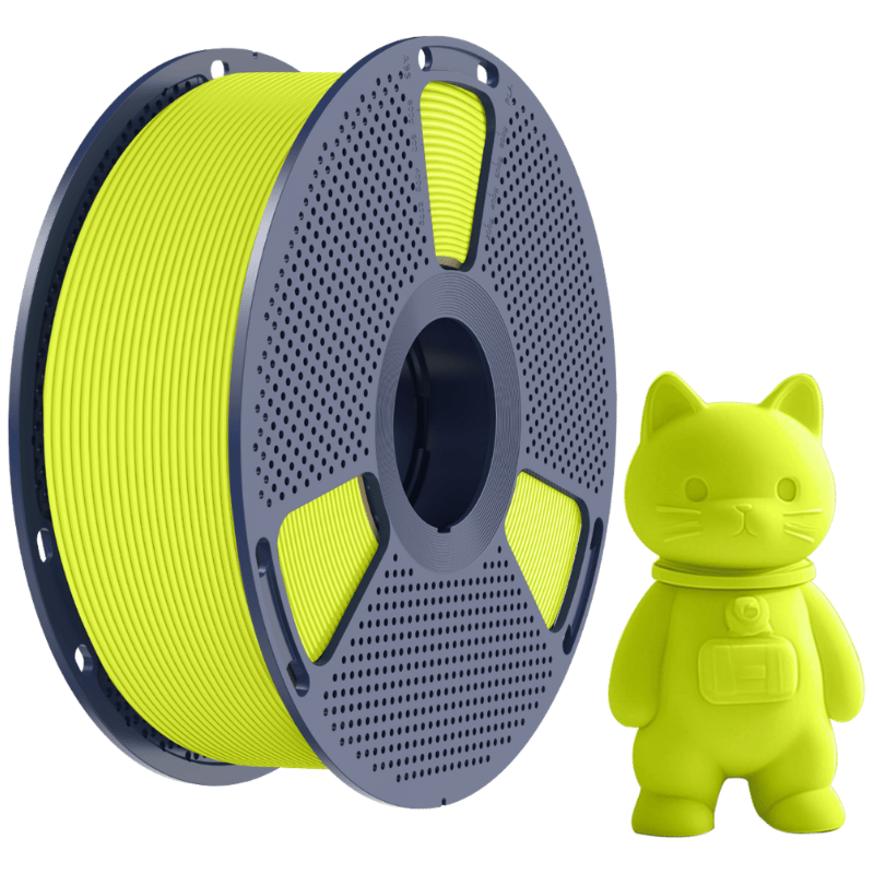 Sunlu PLA Mat Filament Bright Yellow - 1kg 1.75mm