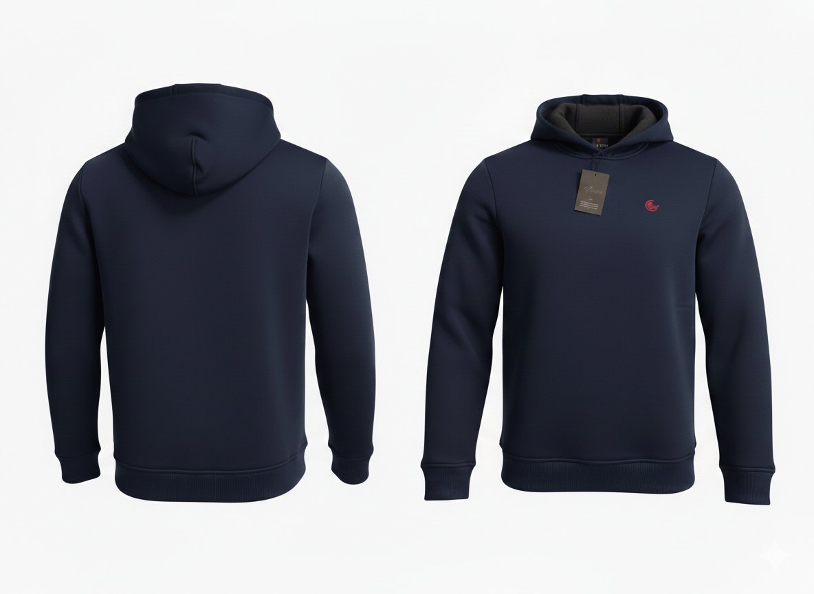 Outlet Premium Kapüşonlu Sweatshirt
