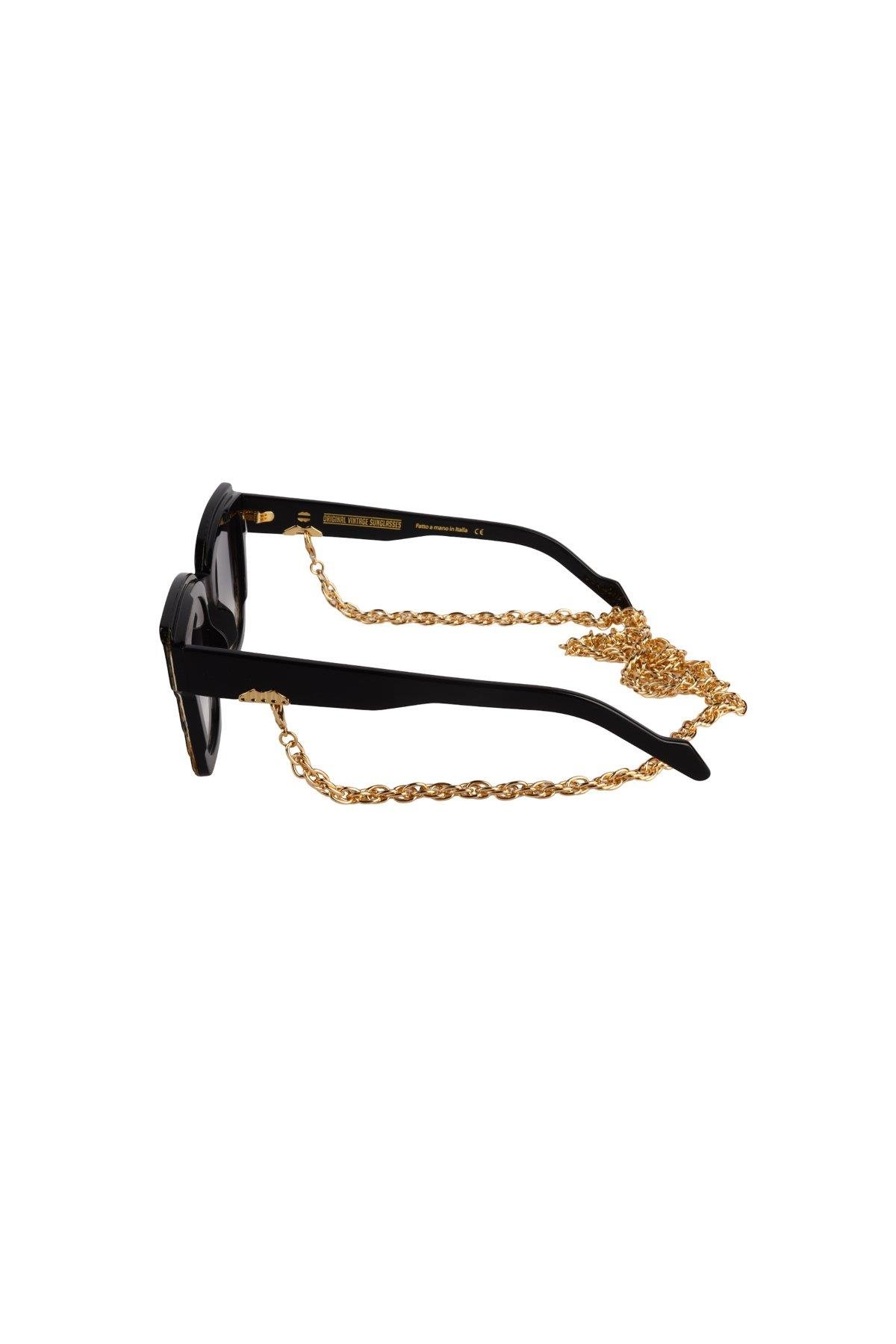 O.V.S Naples Diva ND02 Black Gold 53 Kadın Güneş Gözlüğü