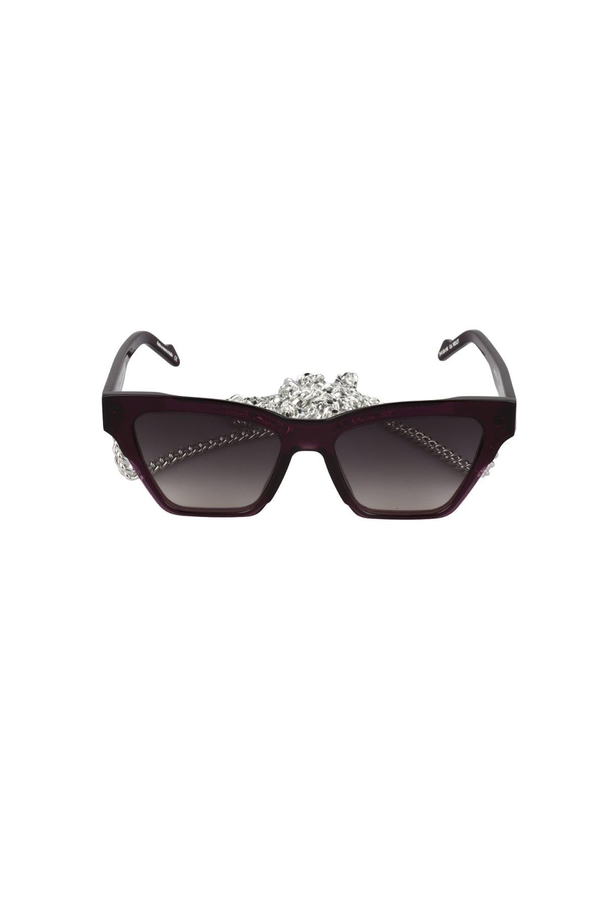 O.V.S Naples Light NL 02 Violet 54 Kadın Güneş Gözlüğü