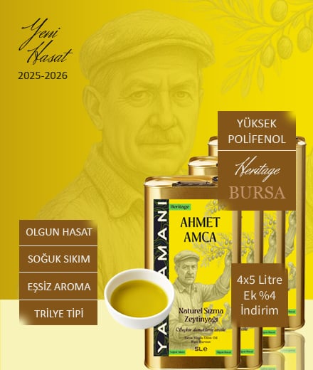 4x5 Litre Olgun Hasat Naturel Sızma Zeytinyağı