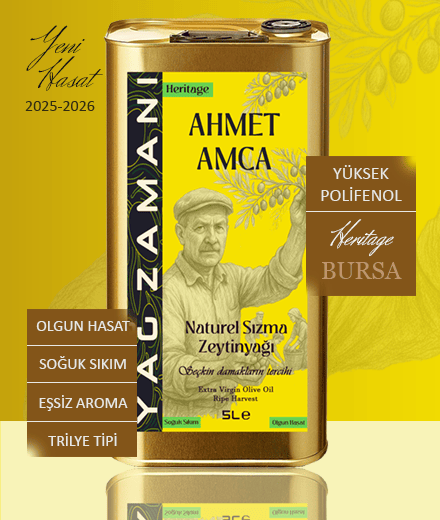 5 Litre Olgun Hasat Naturel Sızma Zeytinyağı