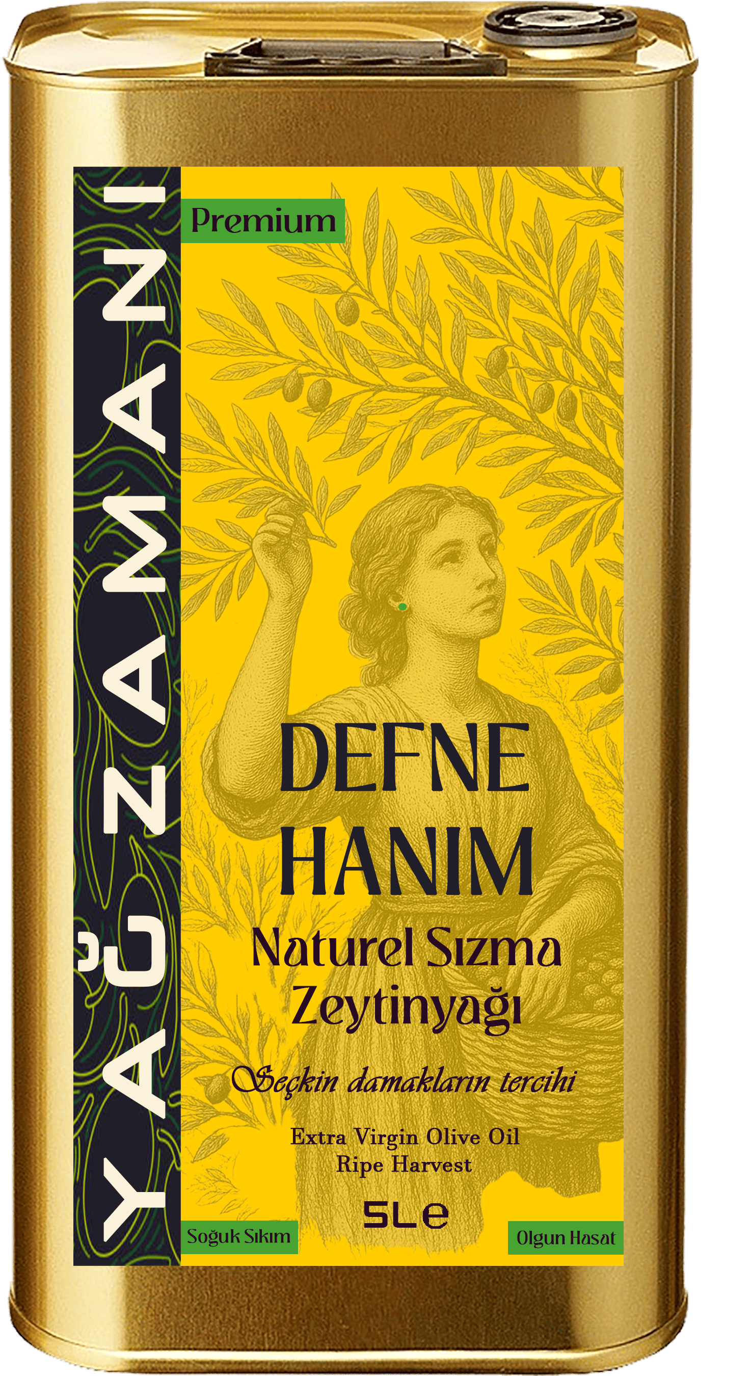 5+5 Litre Olgun Hasat Naturel Sızma Zeytinyağı