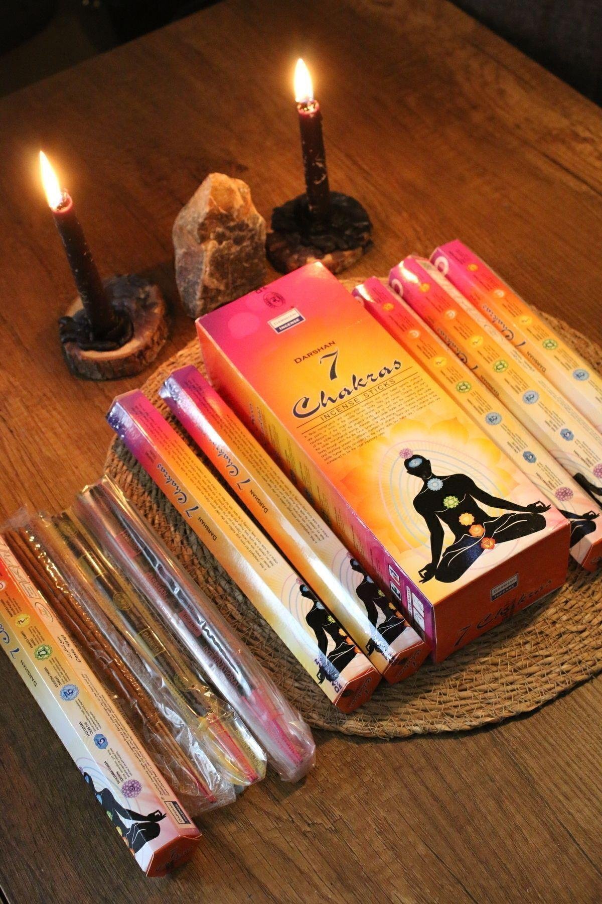 7 Çakra Spiritüel Tütsü 6’lı Paket