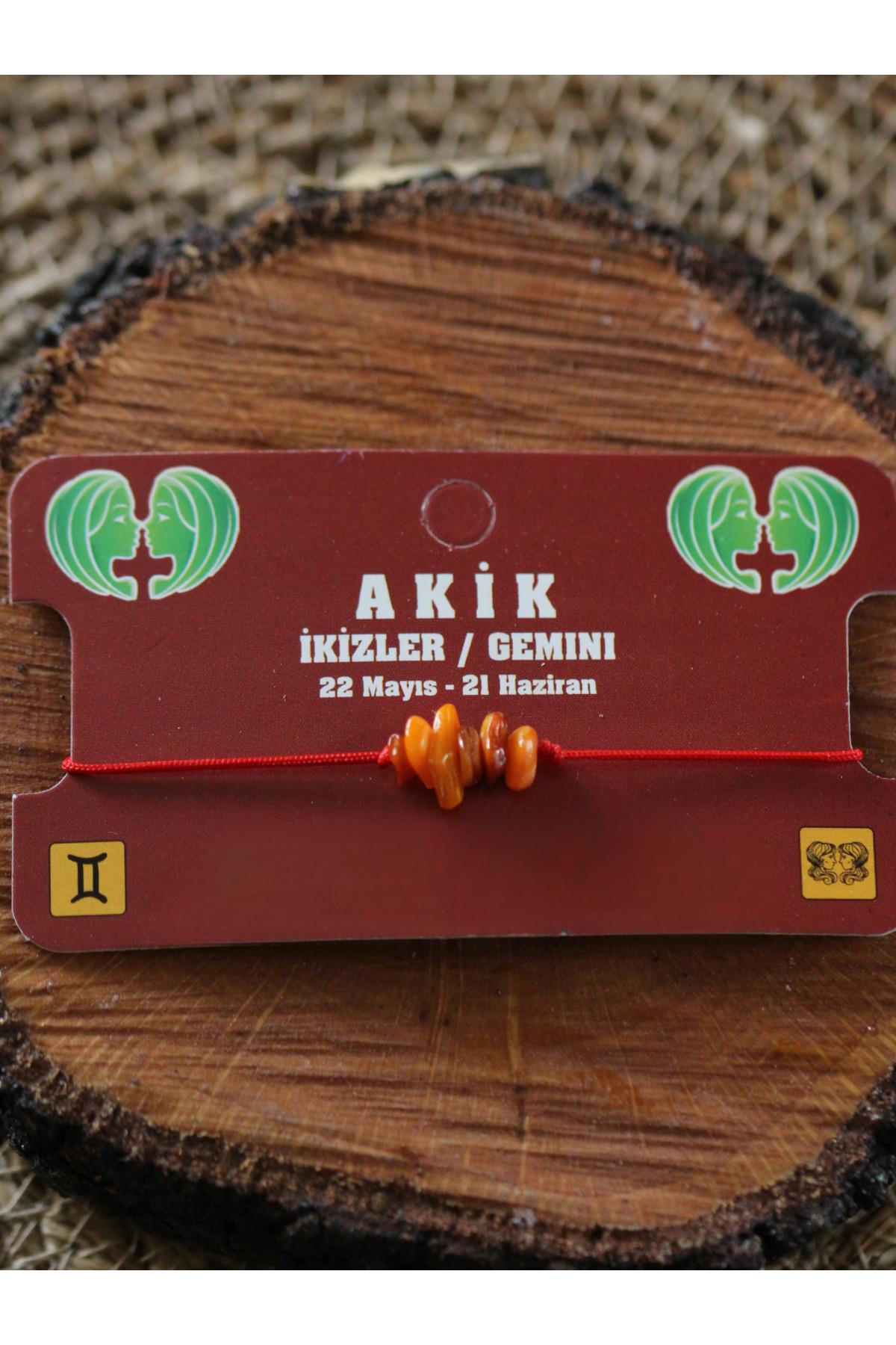 Akik Spiritüel Enerji Bileklik