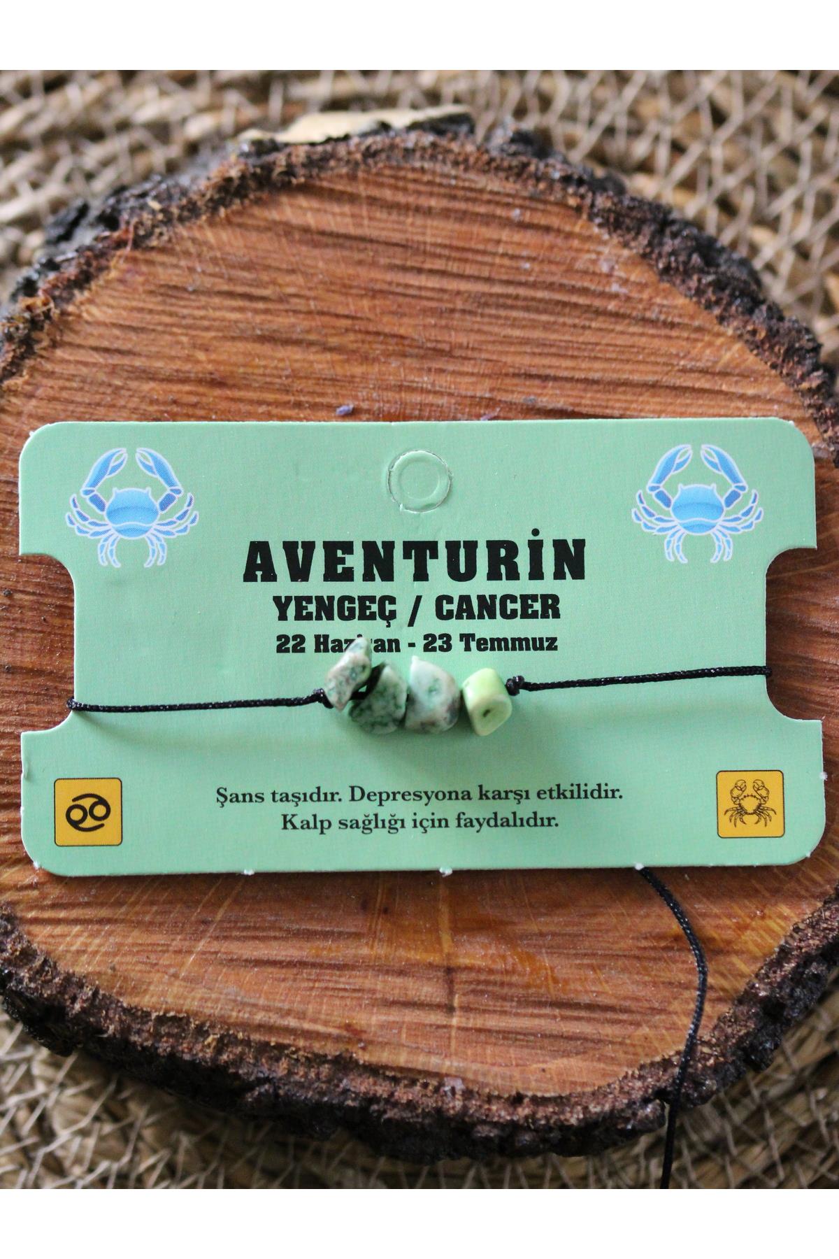 Aventurin Spiritüel Enerji Bileklik