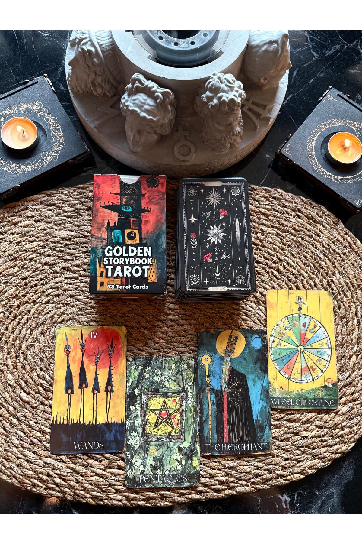 Golden Story Tarot Destesi - 78 Kart