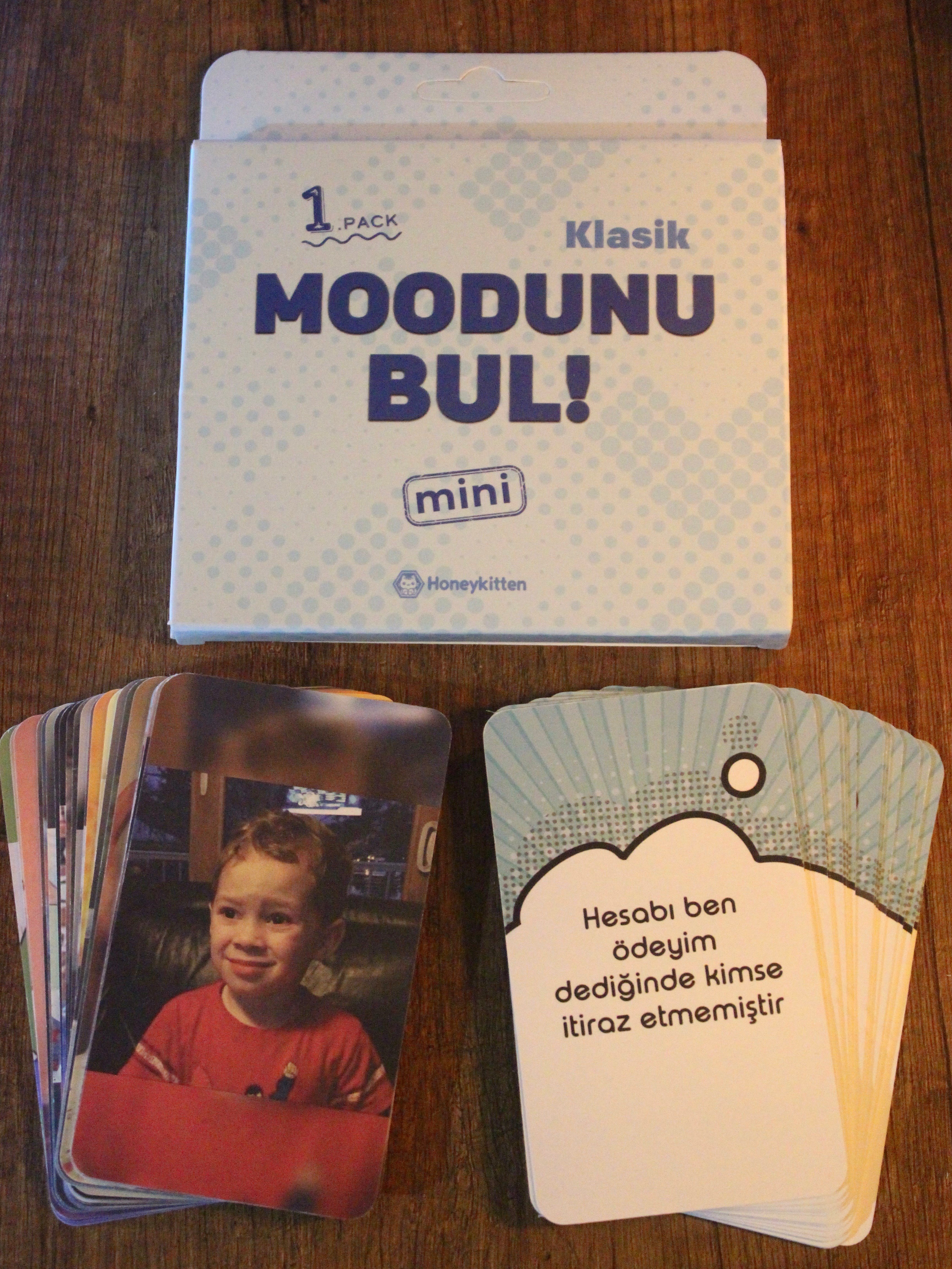 Modunu Bul Klasik Oyun Kartları - Kese Hediyeli 41 Kart 1. Model