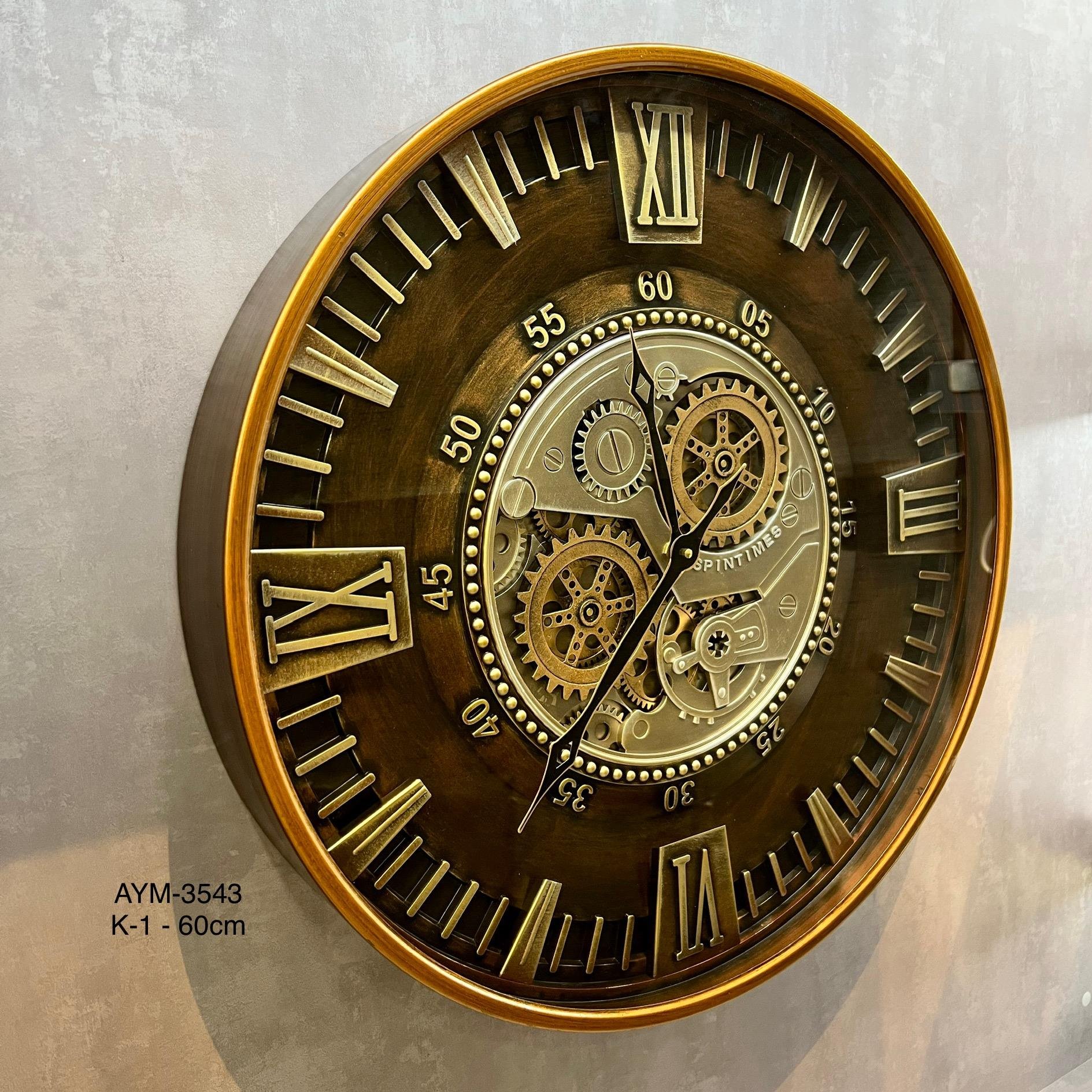 60 CM Metal Duvar Saati 