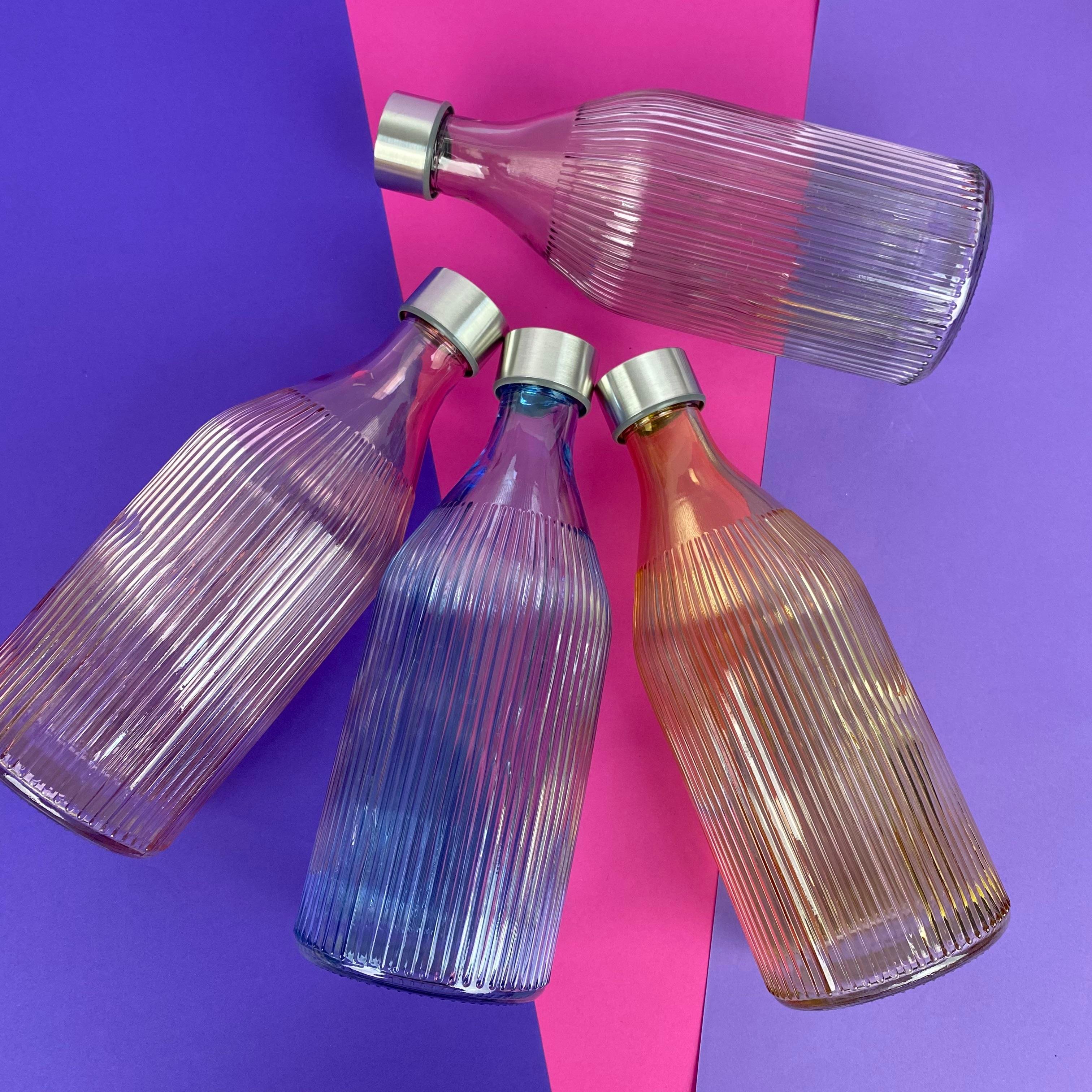 1lt. Renkli Su Şişesi