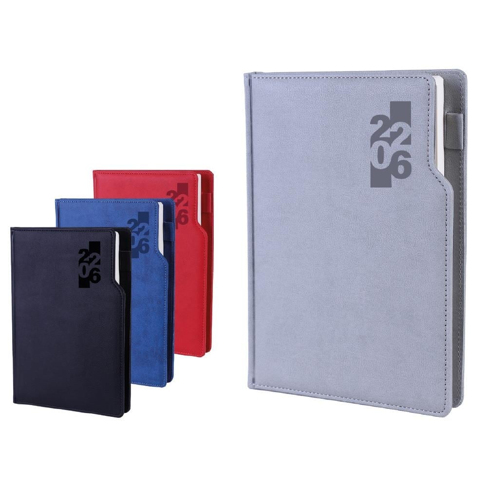 2026 Termo Deri Kapaklı Ajanda - Model 3