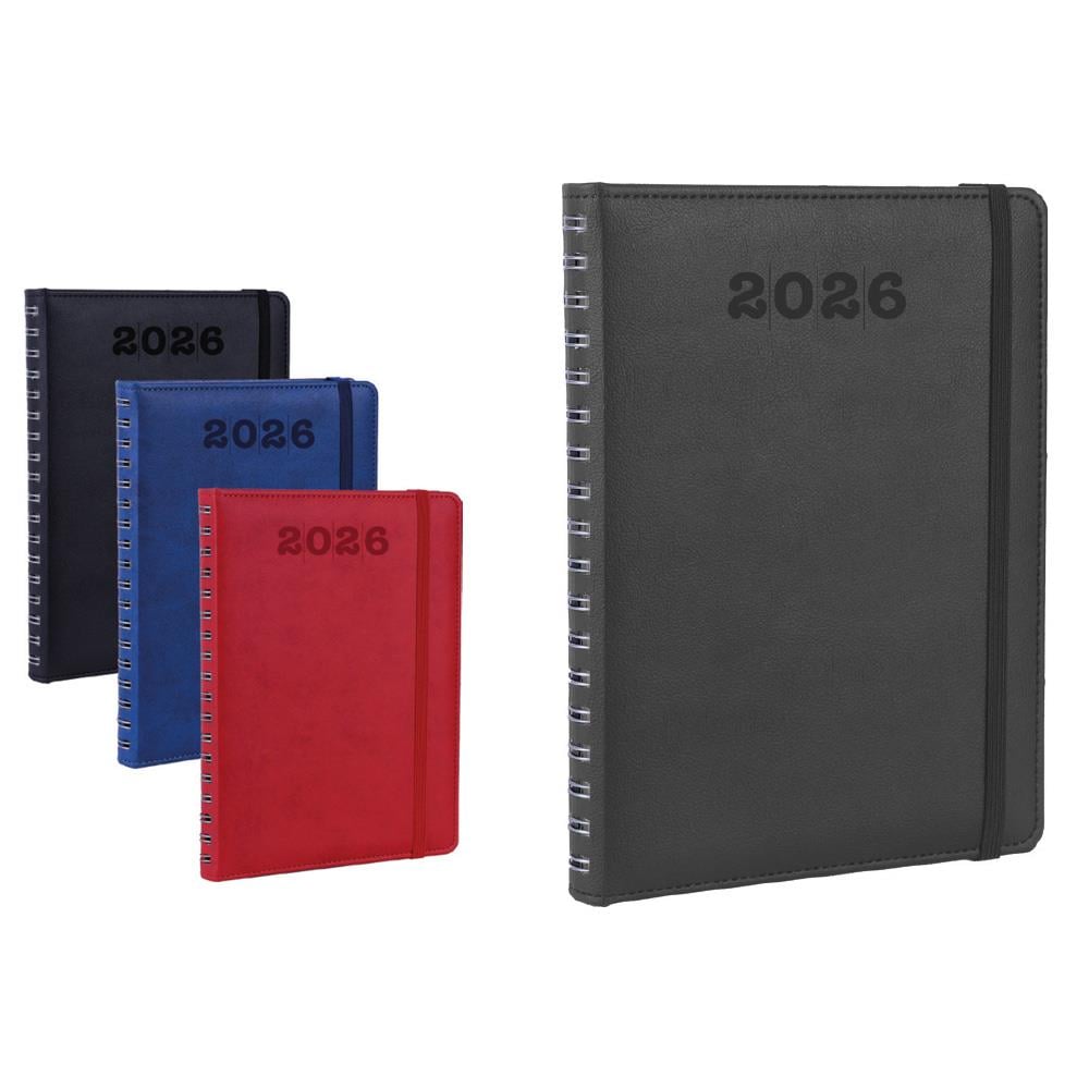 2026 Termo Deri Kapaklı Ajanda - Model 4