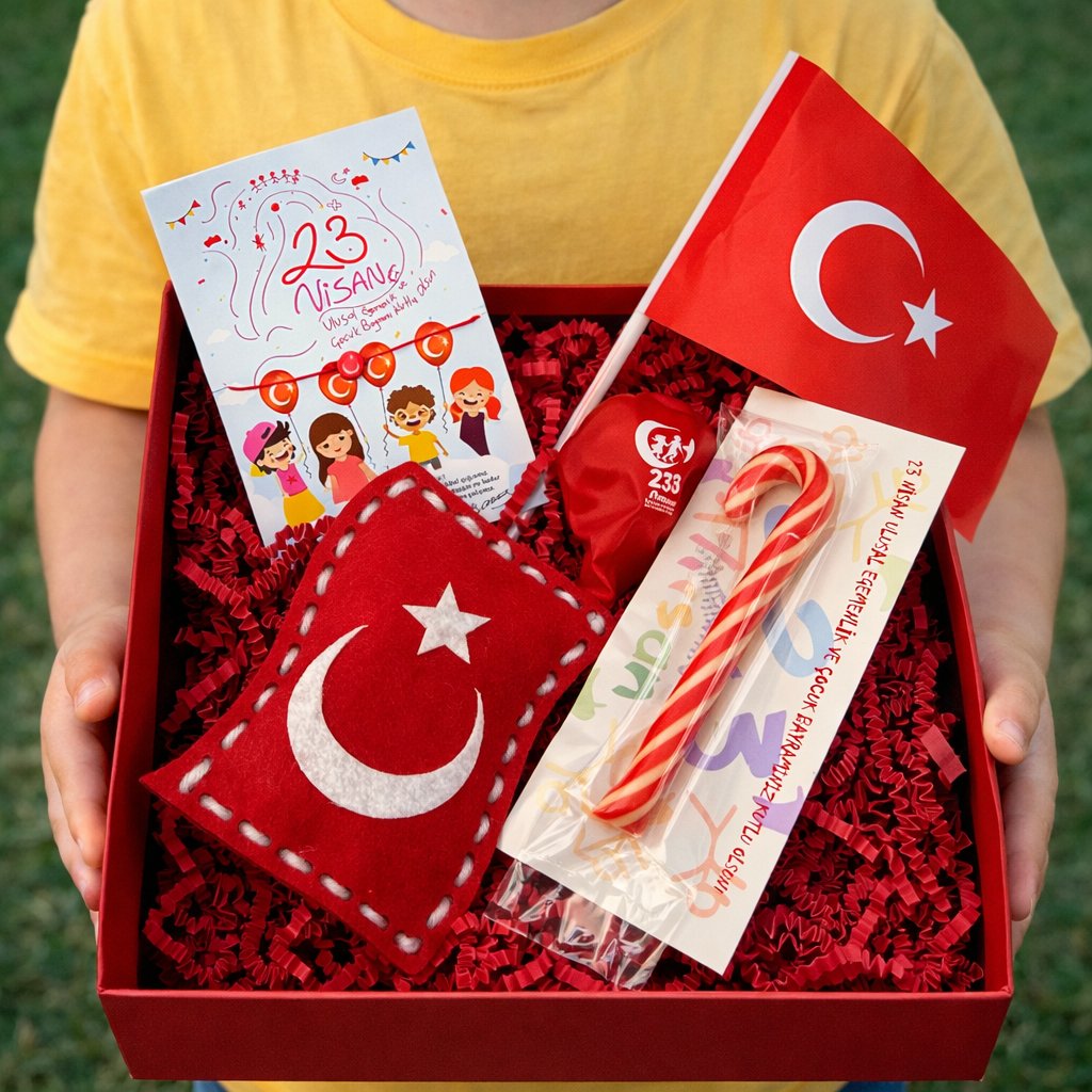 23 Nisan Çocuk Bayramı Mini Hediye Kutusu