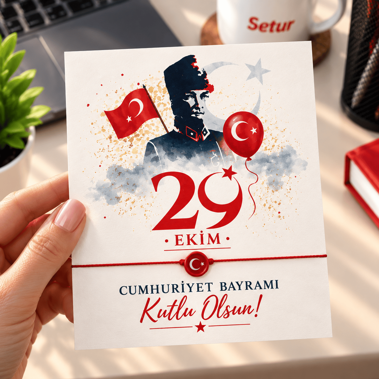 29 Ekim Cumhuriyet Bayramı Hediye Bileklik
