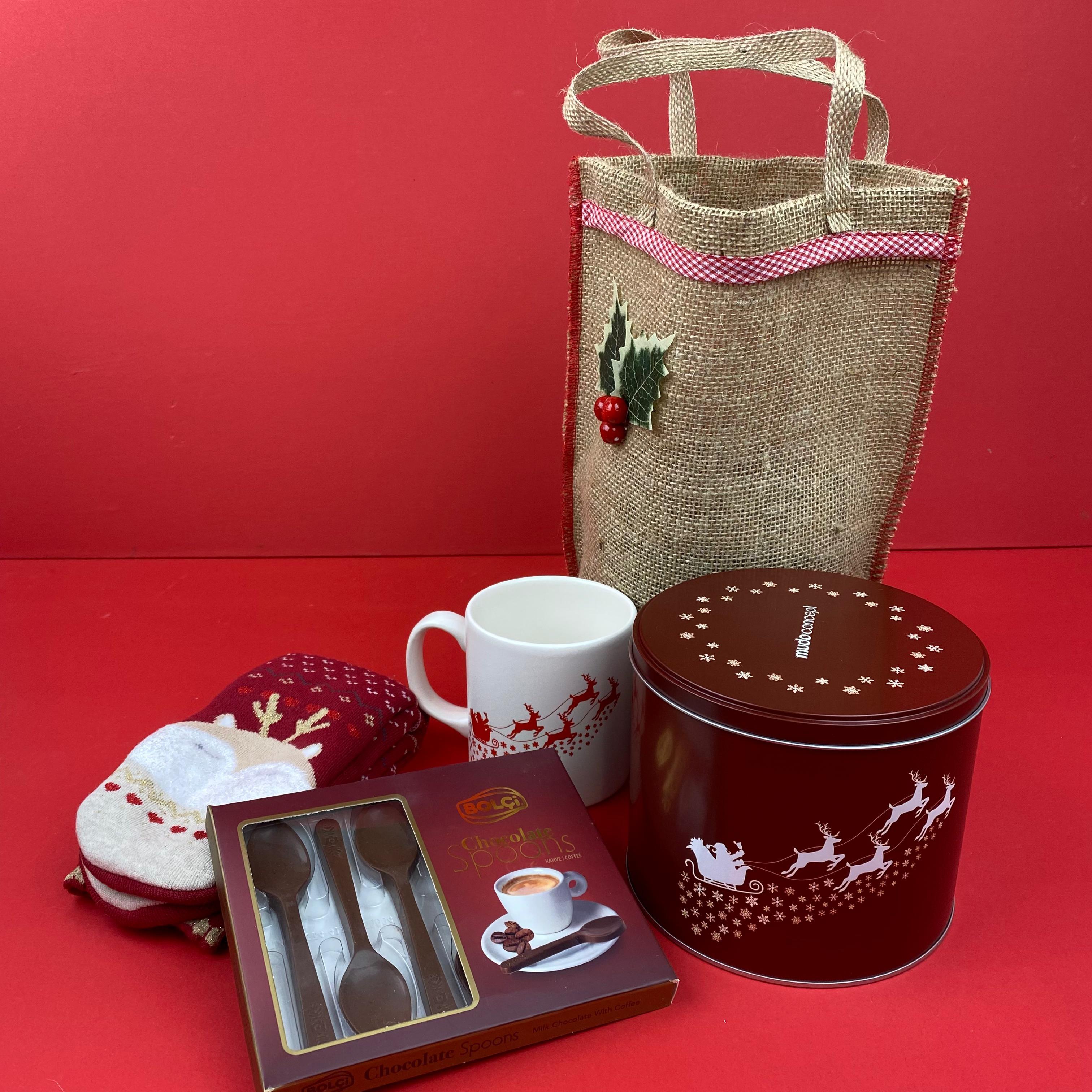 Ho Ho Ho Yılbaşı hediye Kutusu