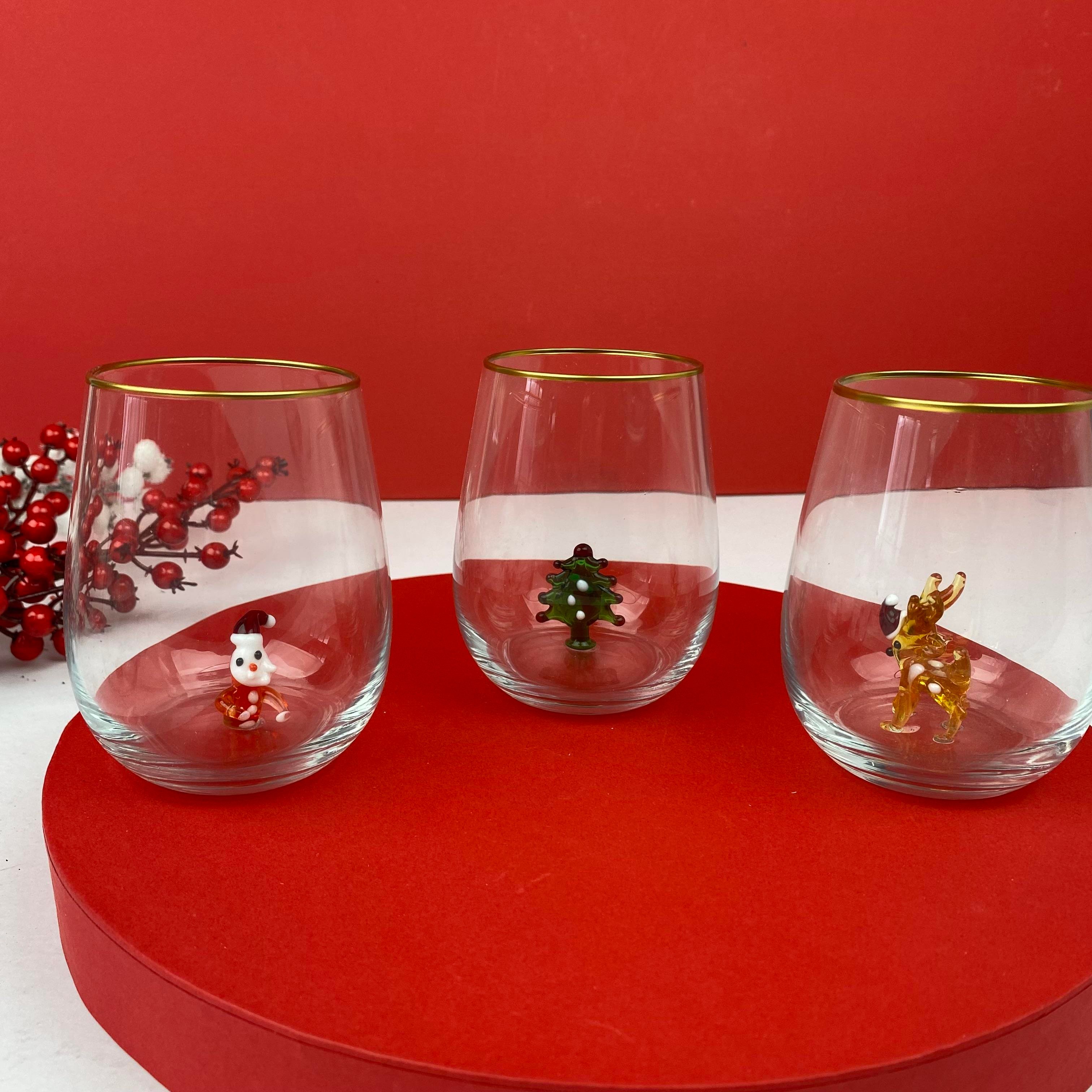 Kupa Bardaklı Yılbaşı Yeniyıl Mini hediye Kutusu