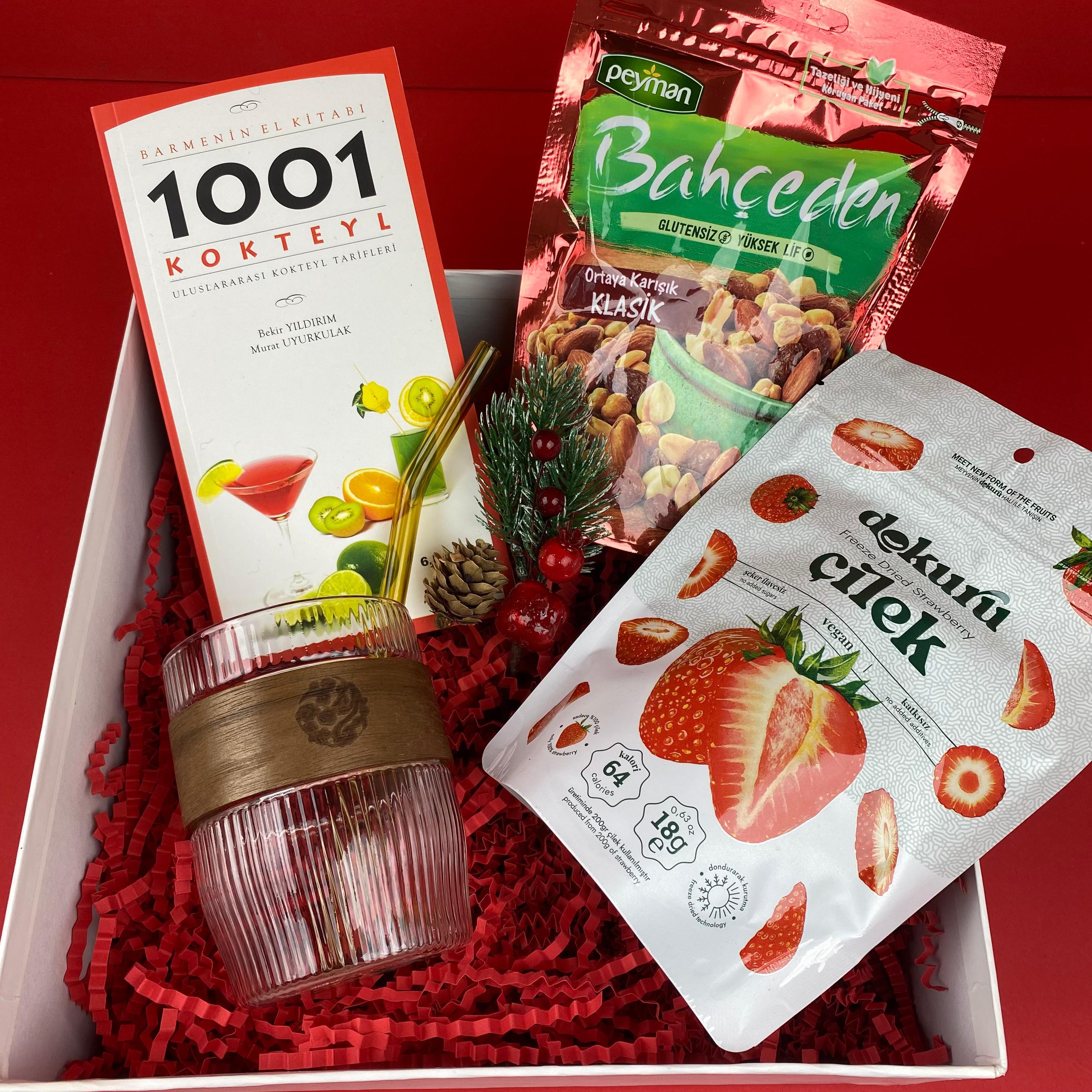 Parti Time Kokteyl Yılbaşı Hediye Seti 