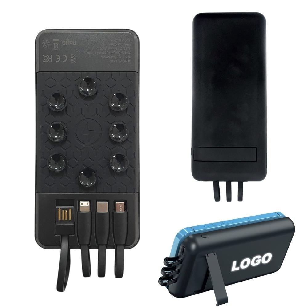 Powerbank 10000 mAh Bambu Wireless Mobil Şarj Cihazı- Model02