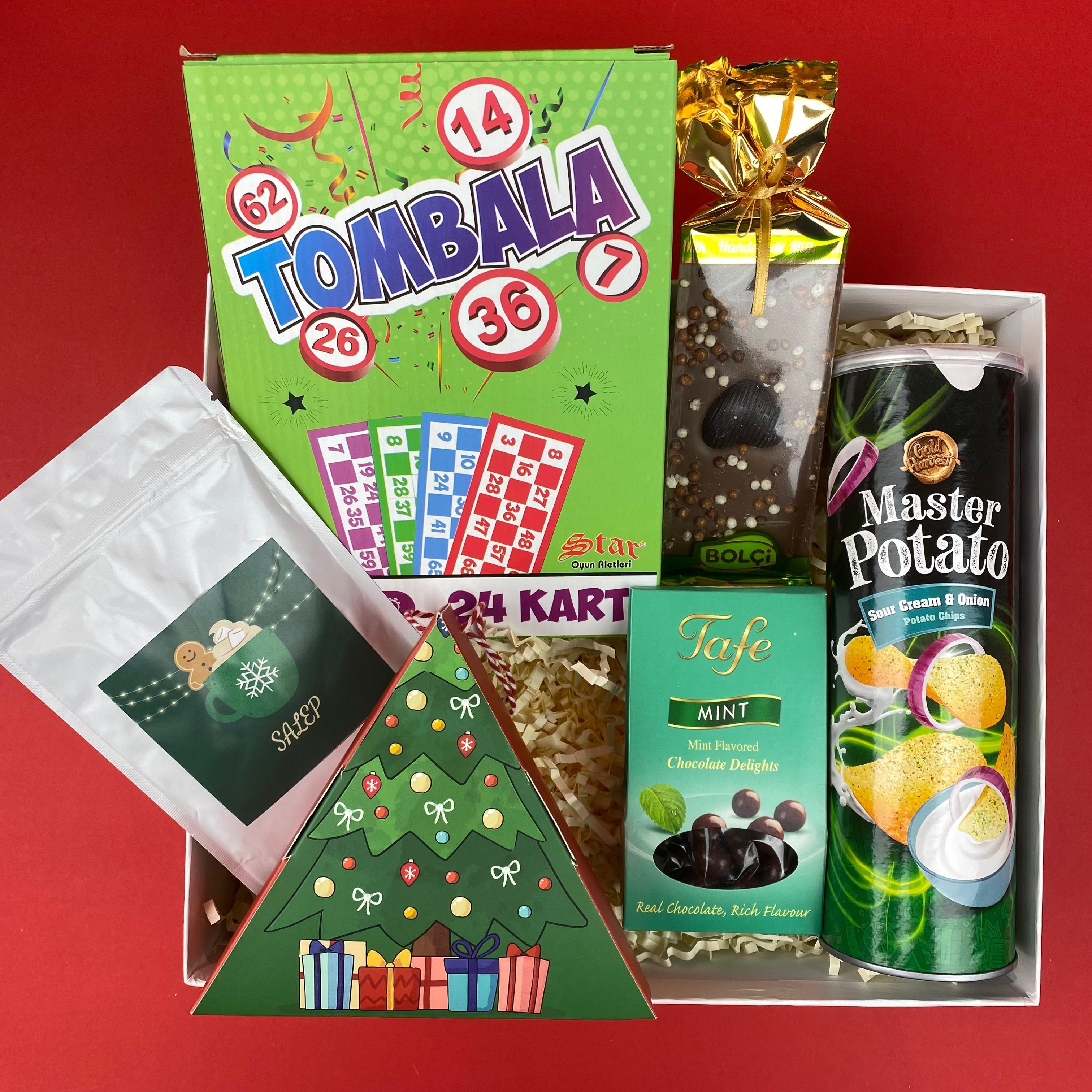 Yeşilli Yılbaşı Yeniyıl Hediye Sepeti