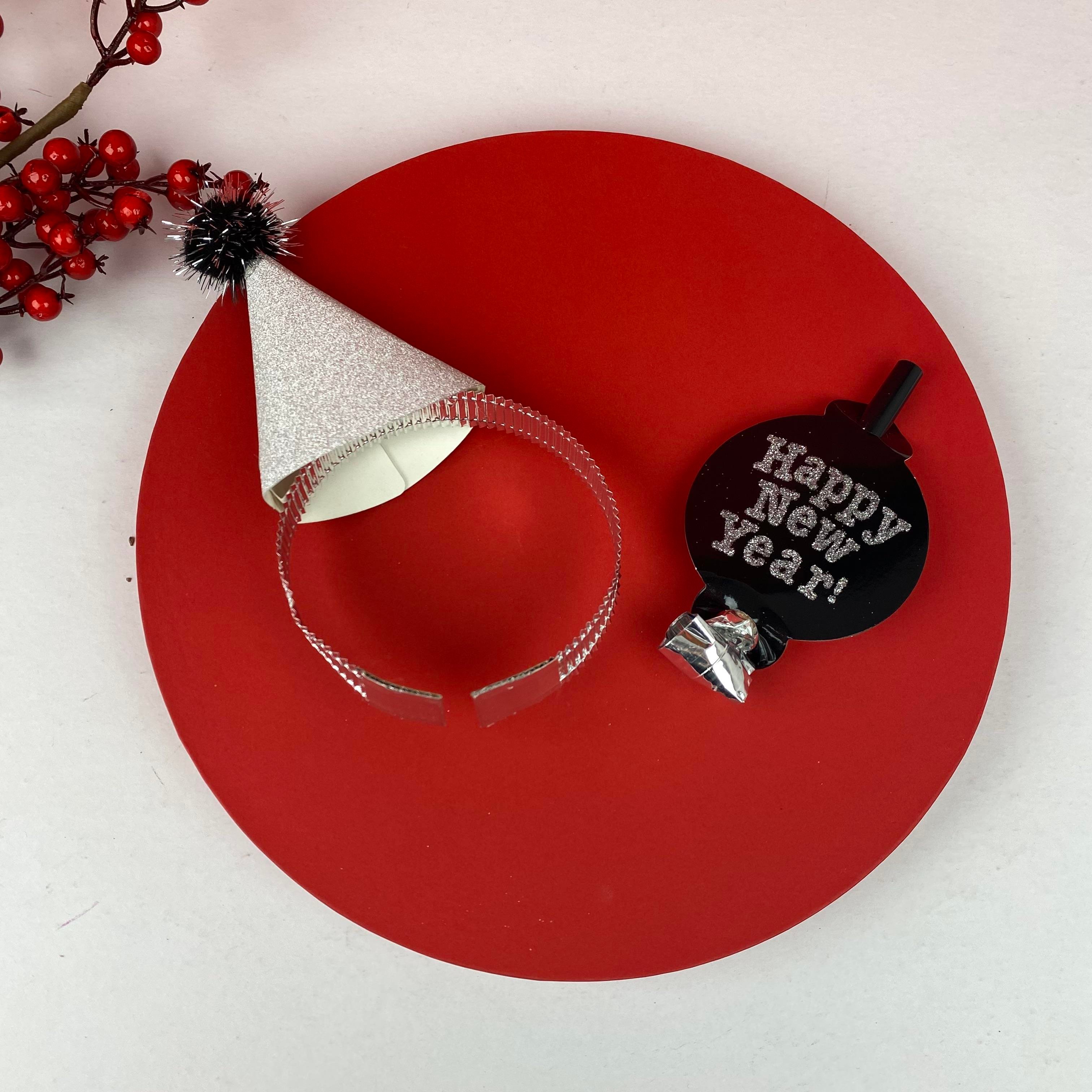 Yılbaşı Ağaç Top Süs - Rose Pembe- 6 cm çap