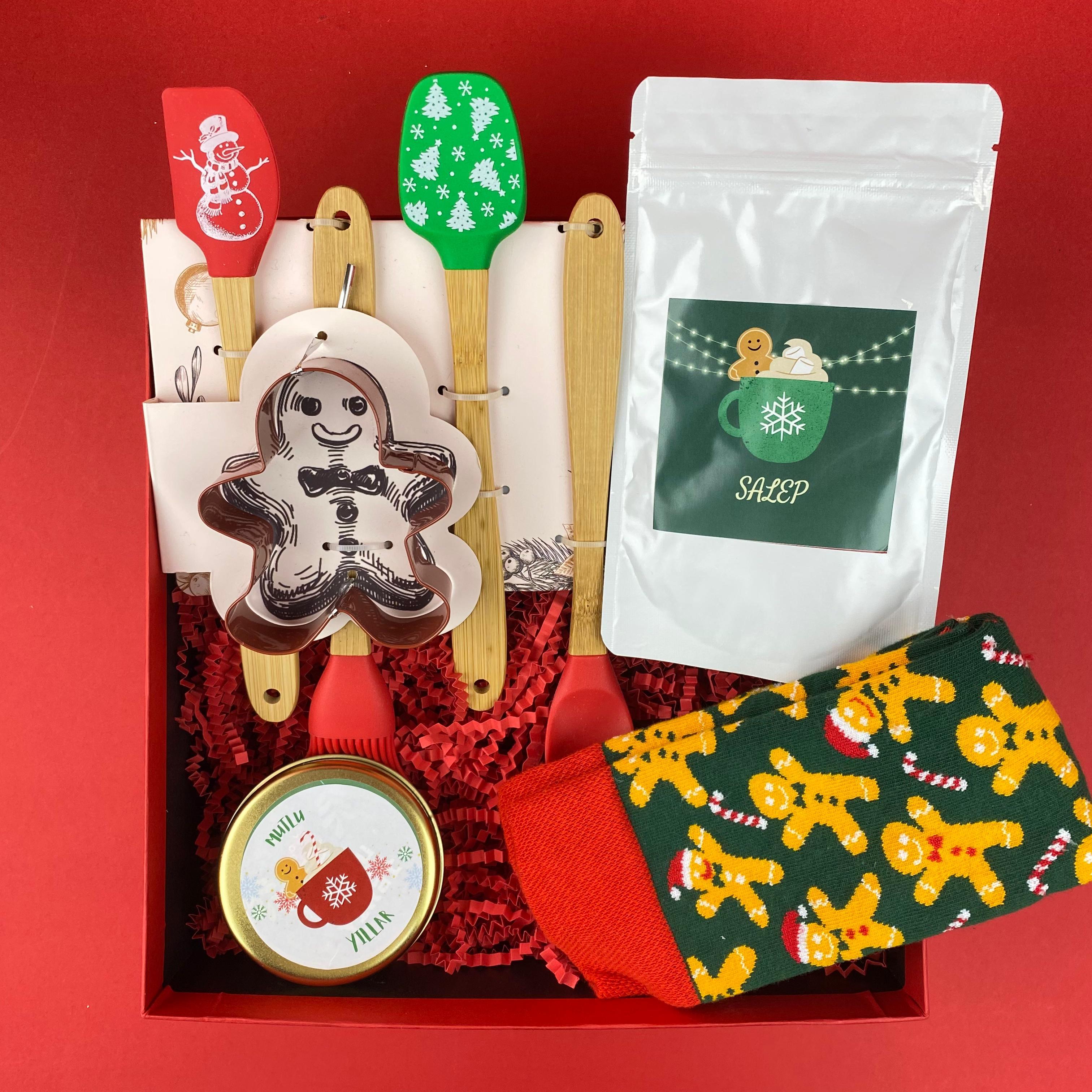 Yılbaşı Kurabiyesi Yeniyıl Hediye kutusu