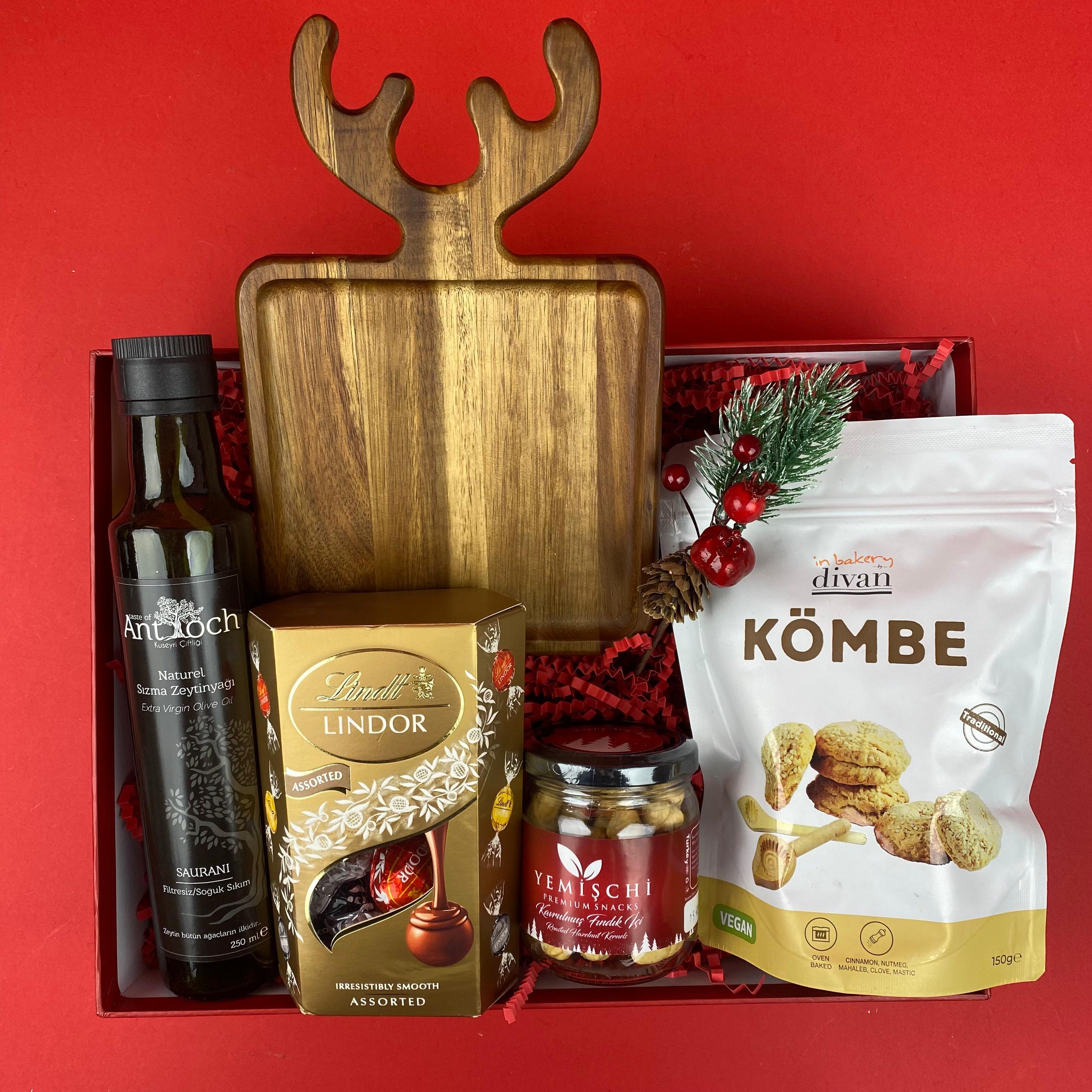 Zeytintyağlı Premium Yılbaşı Hediye Sepeti