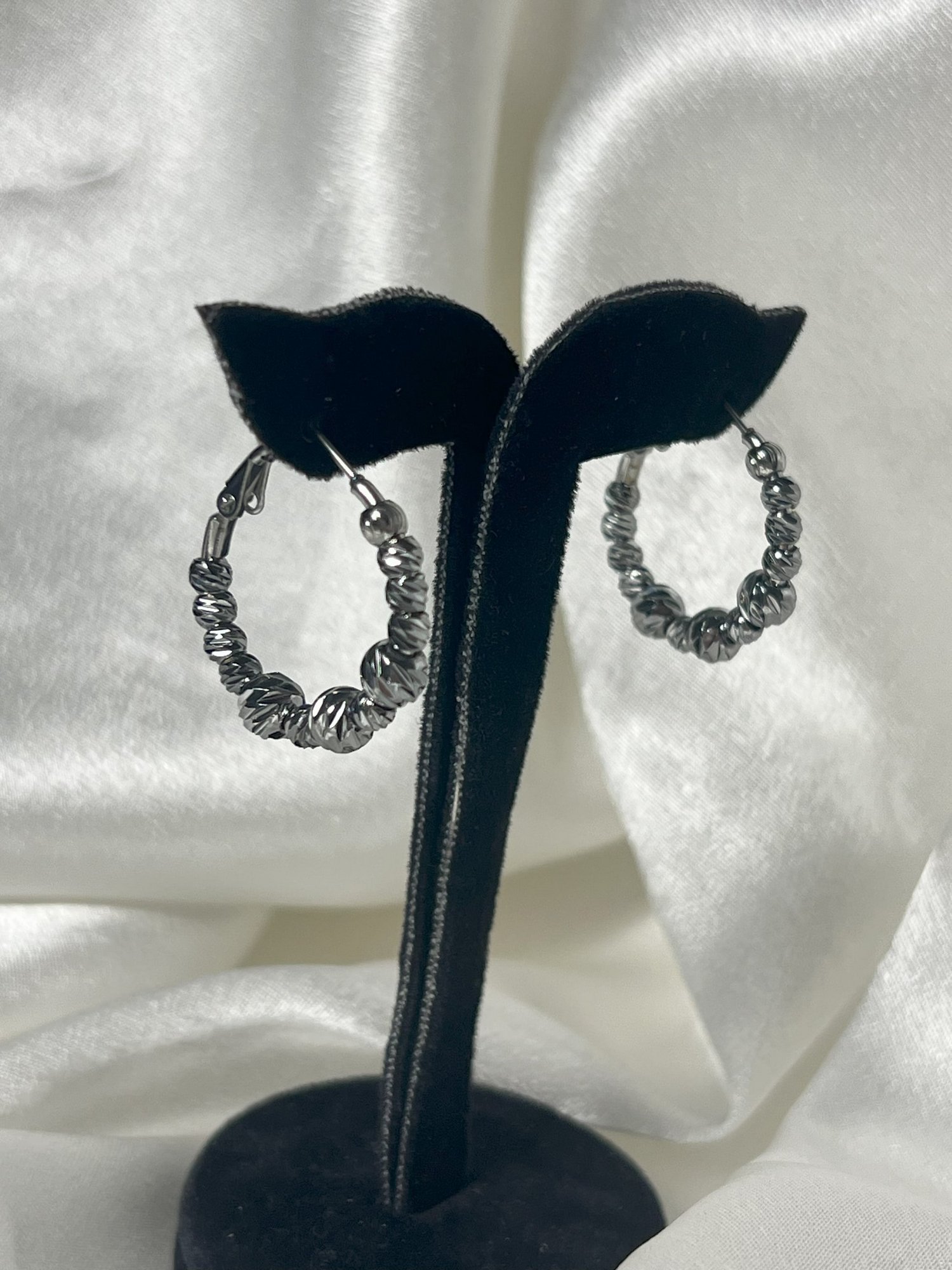 DORİKA MODEL KÜPE - SILVER