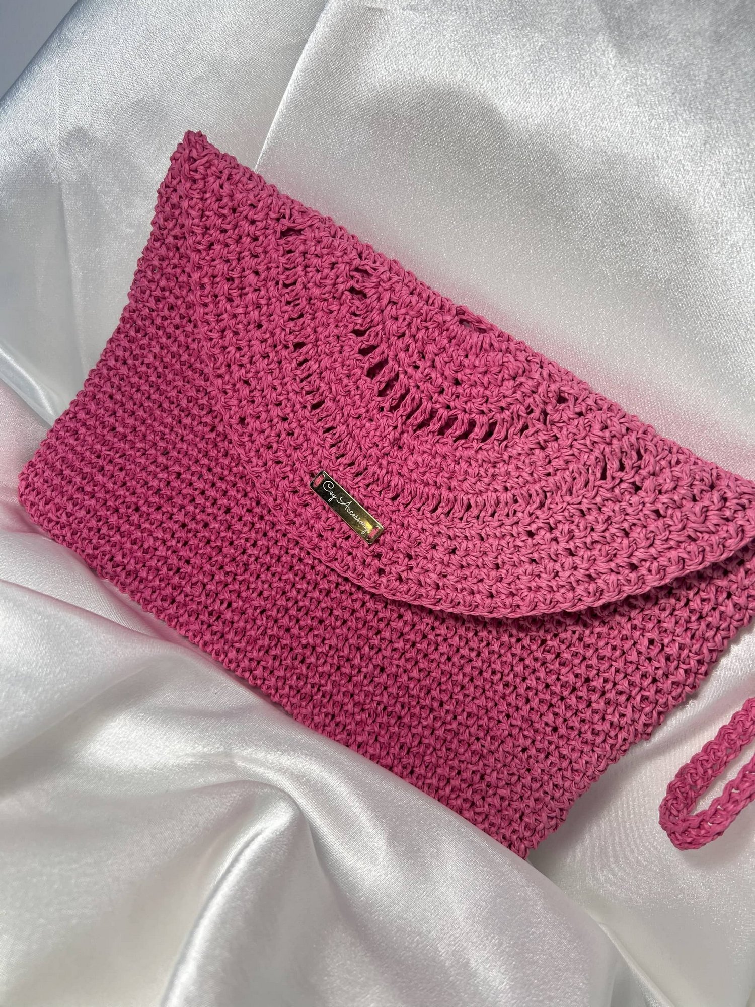 HAND MADE ÇANTA (PEMBE)