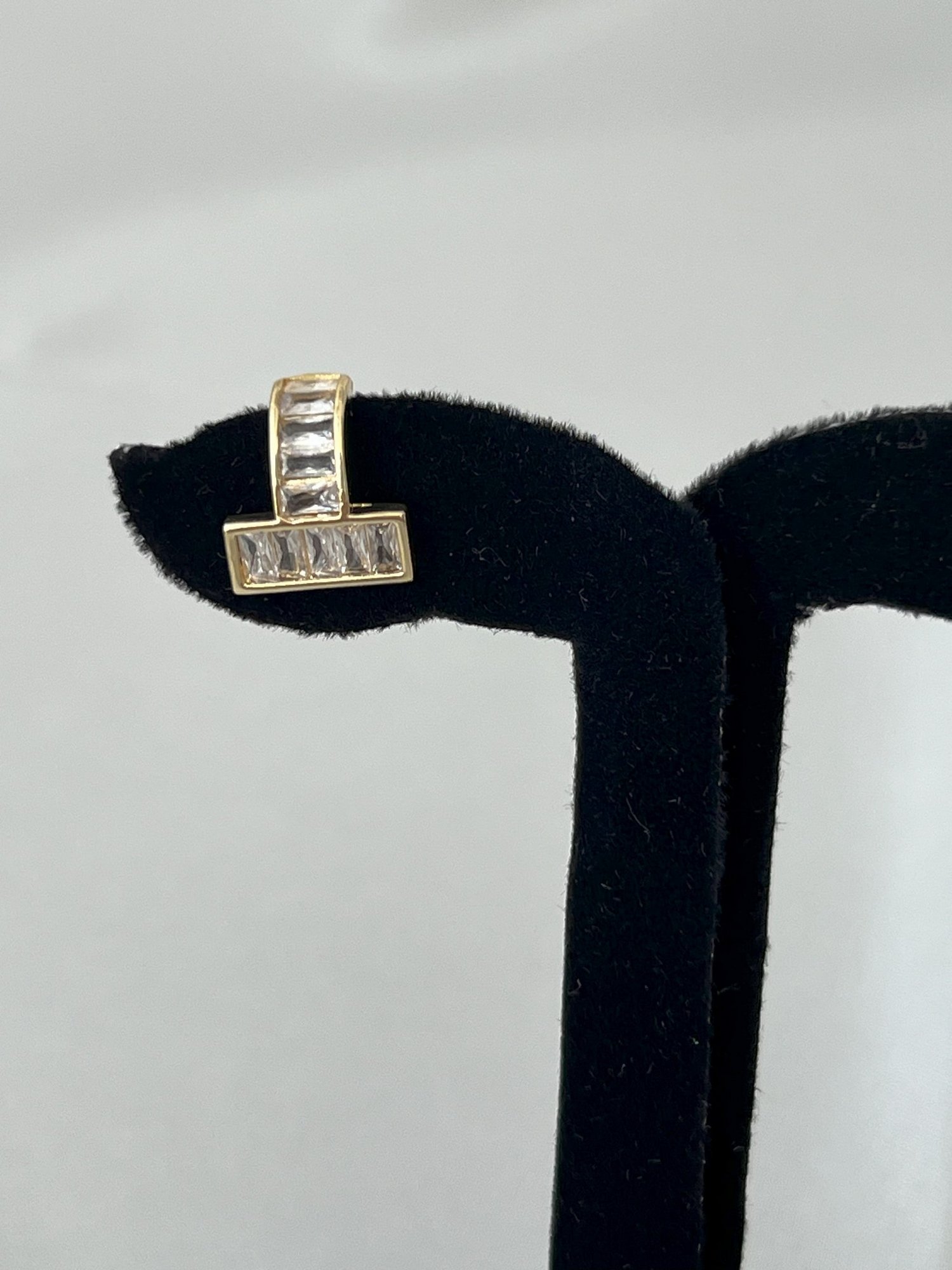 ZİRKON TAŞLI EARCUFF - GOLD