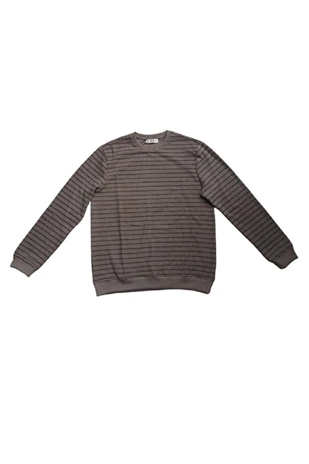 Hipatu O Yaka Çizgili Selanik Sweat