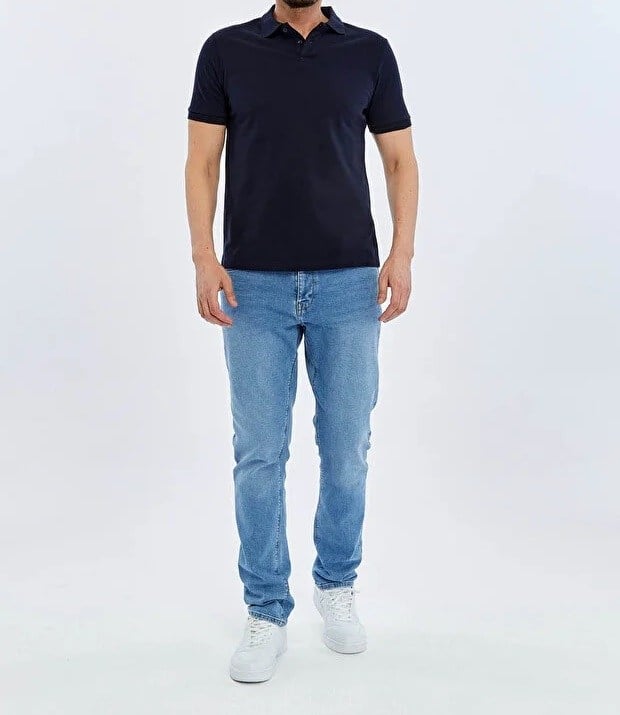 Hipatu Süvari Slim Polo Yaka Tişört