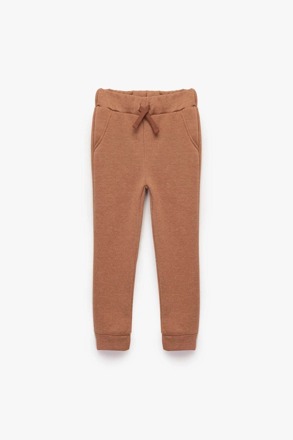 Koton Erkek Bebek Cep Detaylı Şardonlu Basic Jogger Eşofman Altı