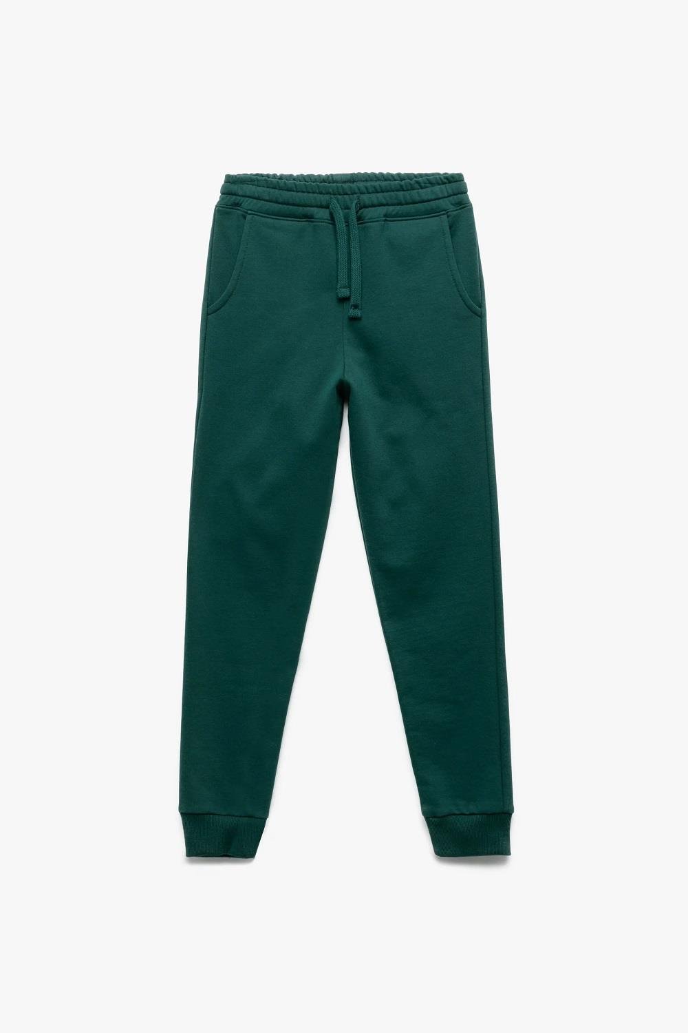Koton Erkek Çocuk Pamuklu Beli Bağcıklı Şardonlu Jogger Eşofman Altı