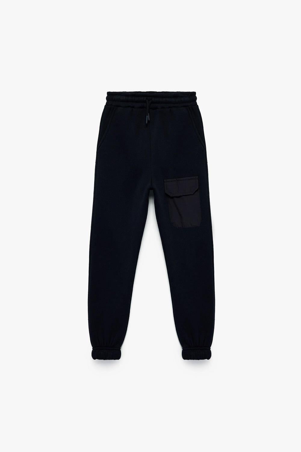Koton Erkek Çocuk Şardonlu Cep Detaylı Basic Jogger Eşofman Altı