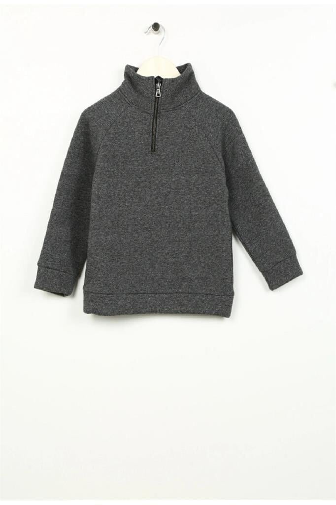 Koton Erkek Koyu Gri Erkek Çocuk Sweatshirt