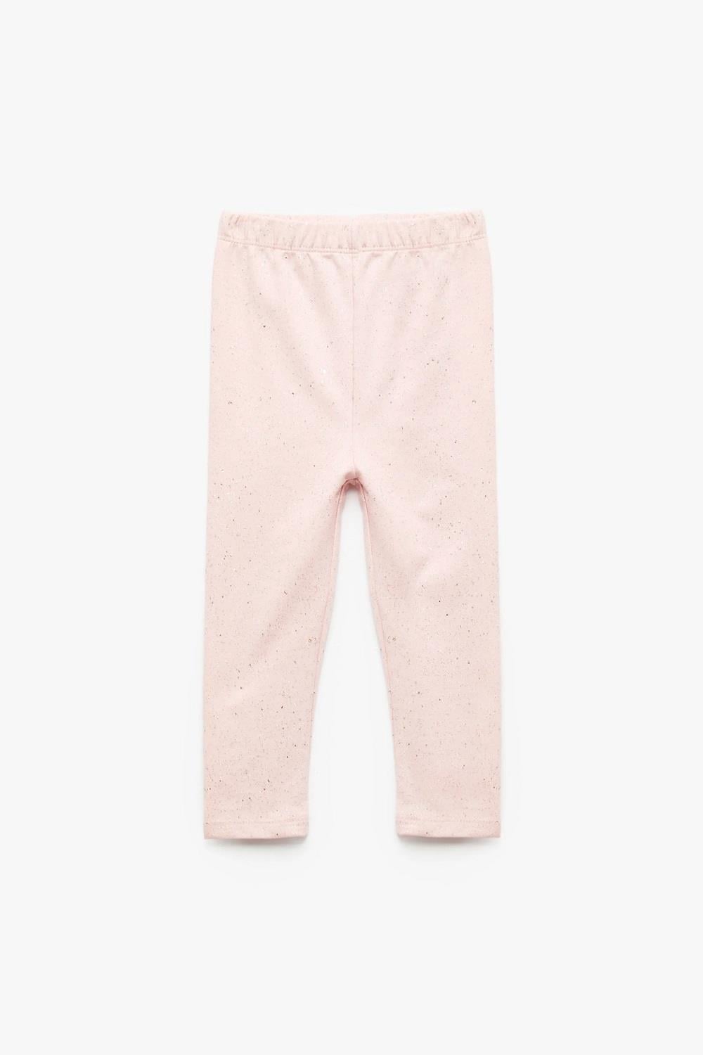 Koton Kız Bebek Pamuklu Beli lastikli Basic Tayt