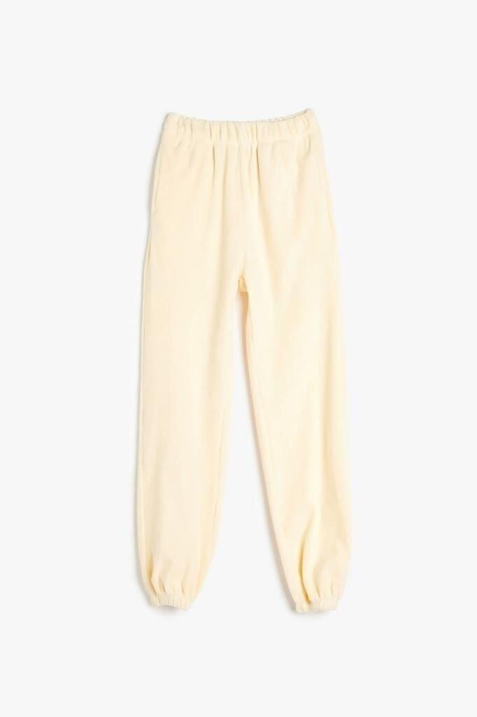 Koton Kız Çocuk Basic Jogger Eşofman Altı Beli Lastikli