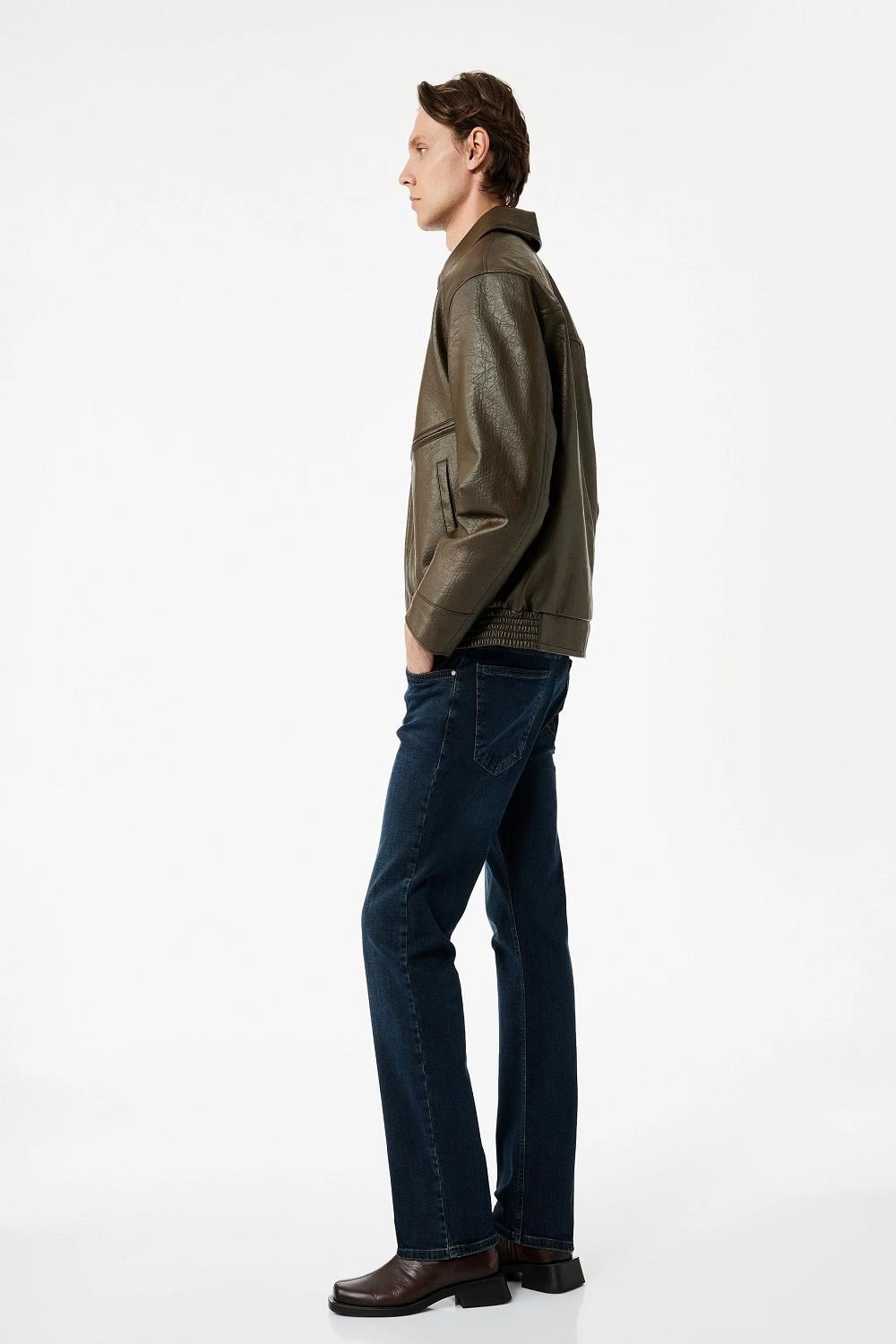 Koton Pamuklu Normal Bel Straight Fit Jean Pantolon - Mark Jean