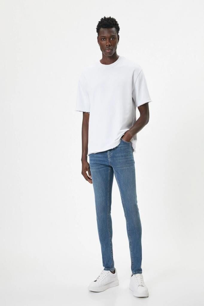 Koton Super Skinny Fit Kot Pantolon - Justin Jean