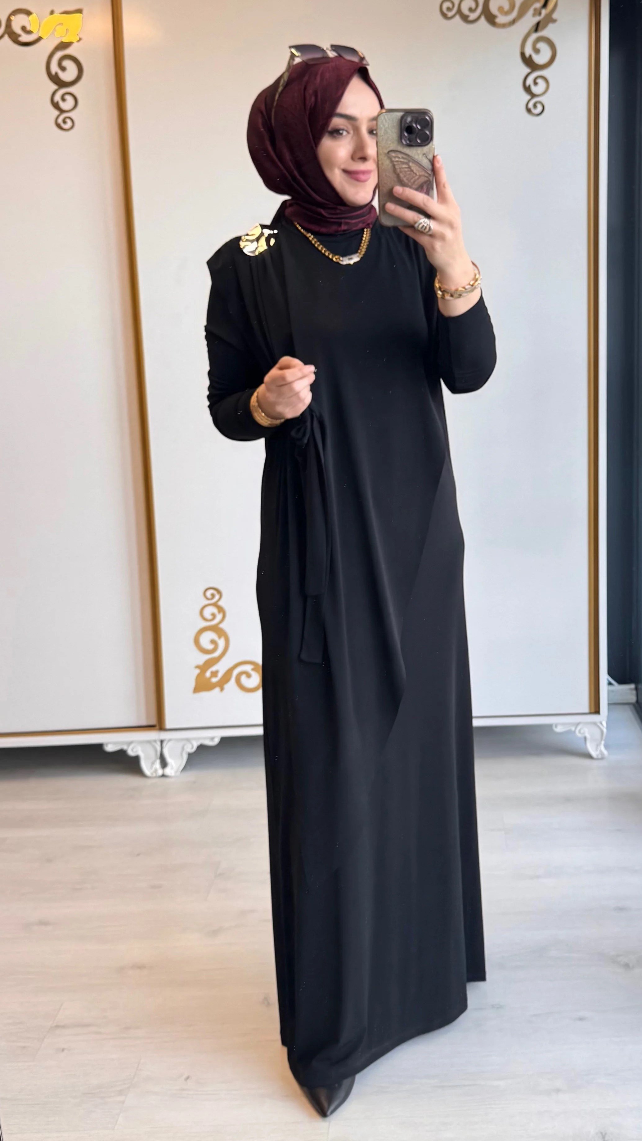 Doha Elbise Siyah - 1220