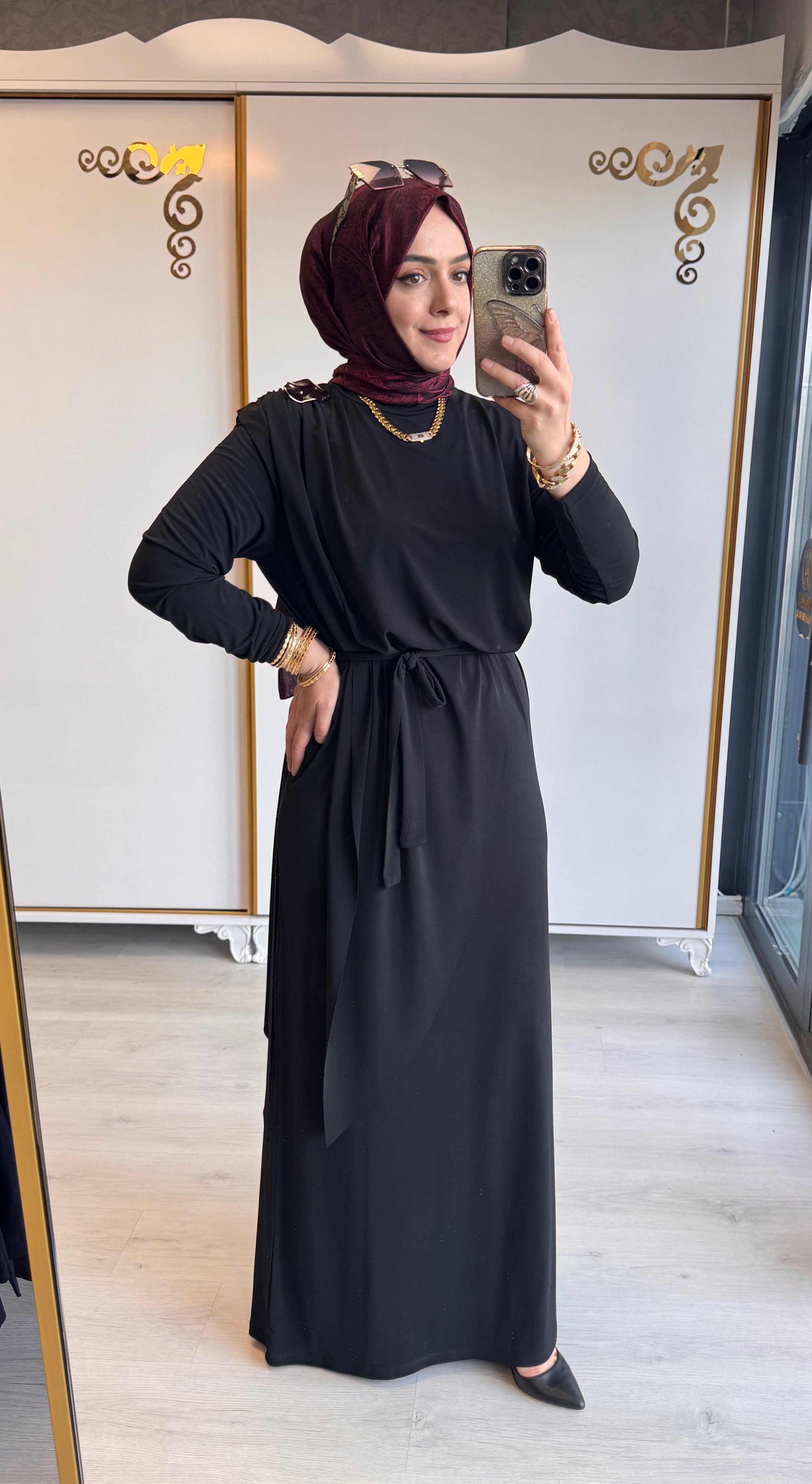 Doha Elbise Siyah