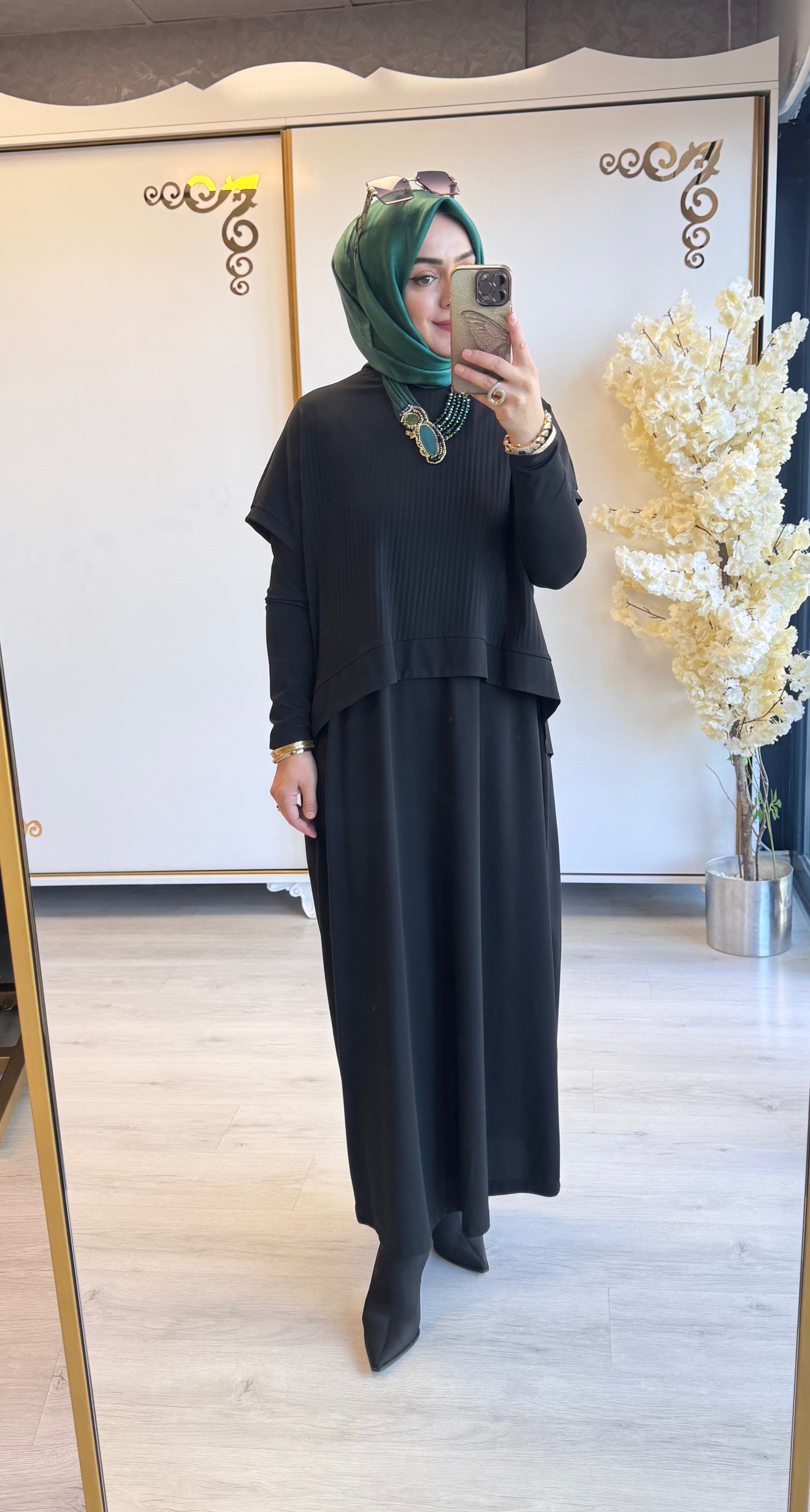 Nurcan Çetin - Bambu İkili Takım Elbise Siyah