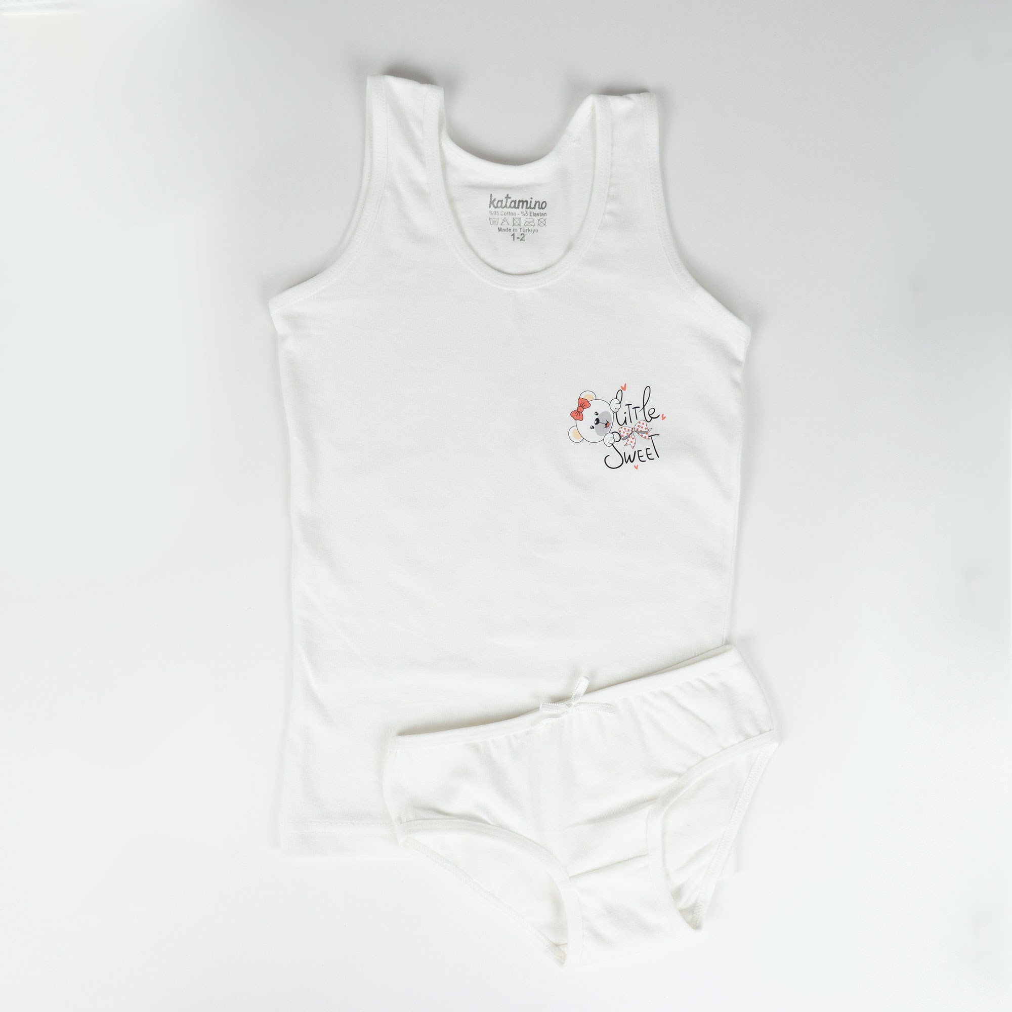 Toptan Leylim Geniş Askılı Slip Takım