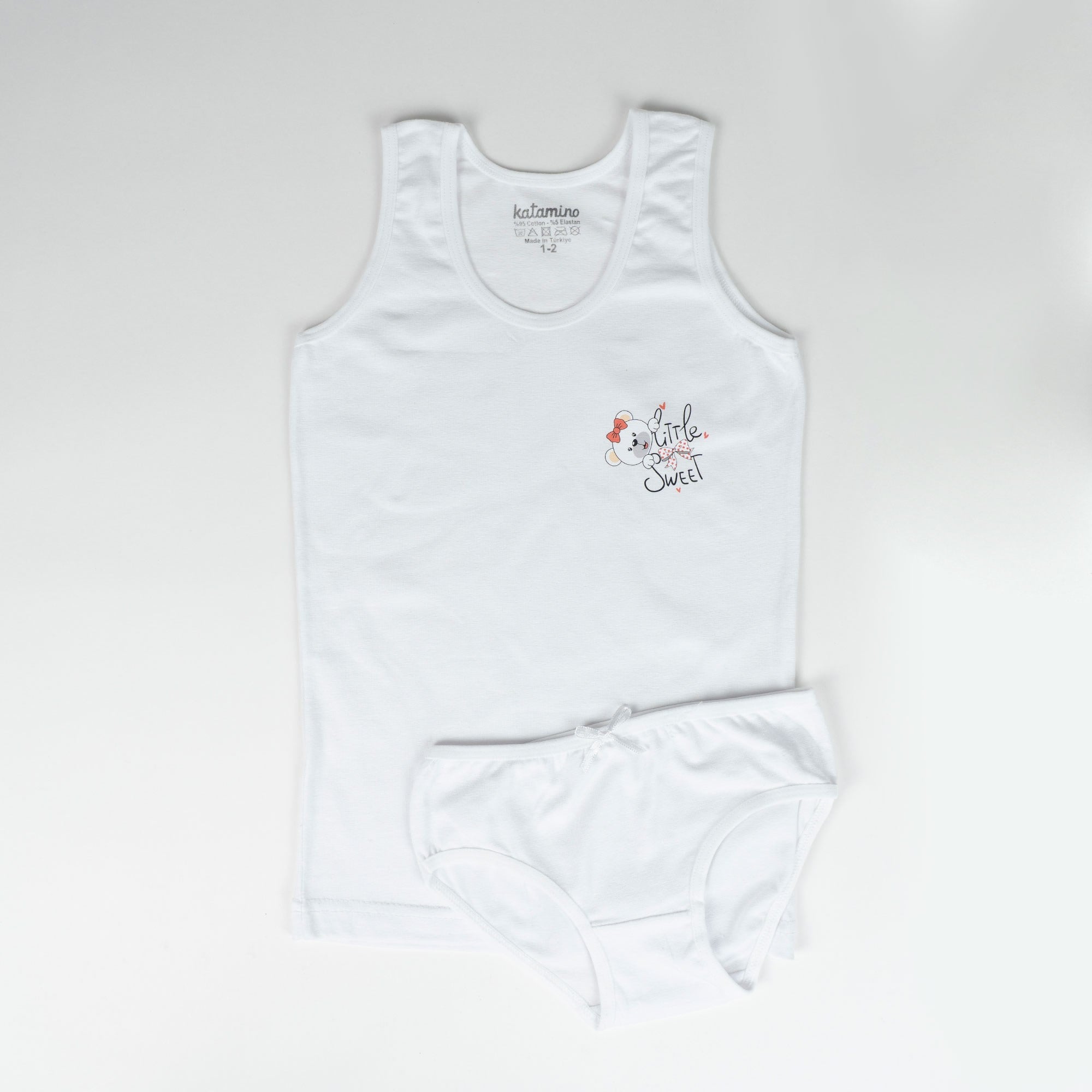 Toptan Leylim Geniş Askılı Slip Takım