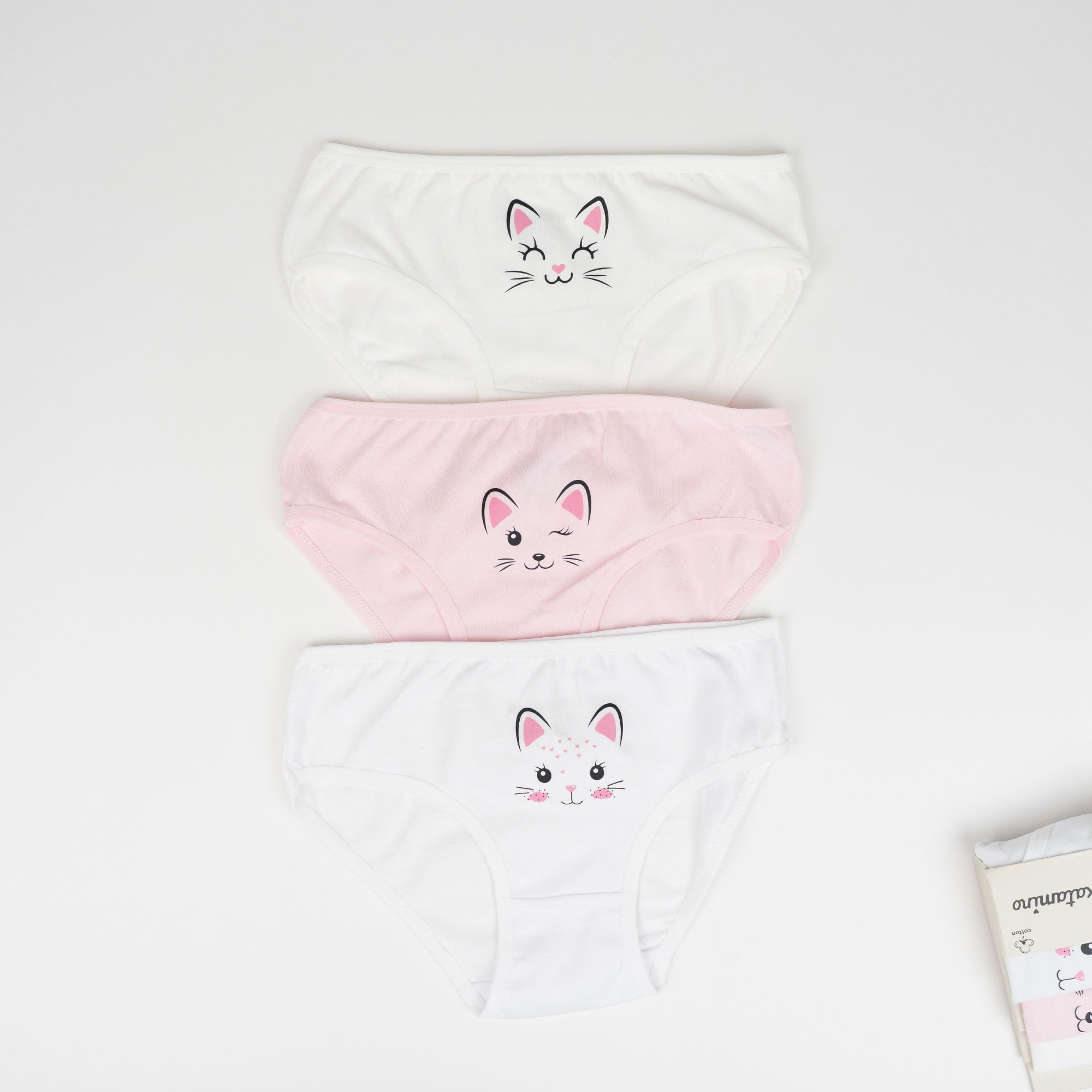 Toptan Lolla Kız 3'lü Slip