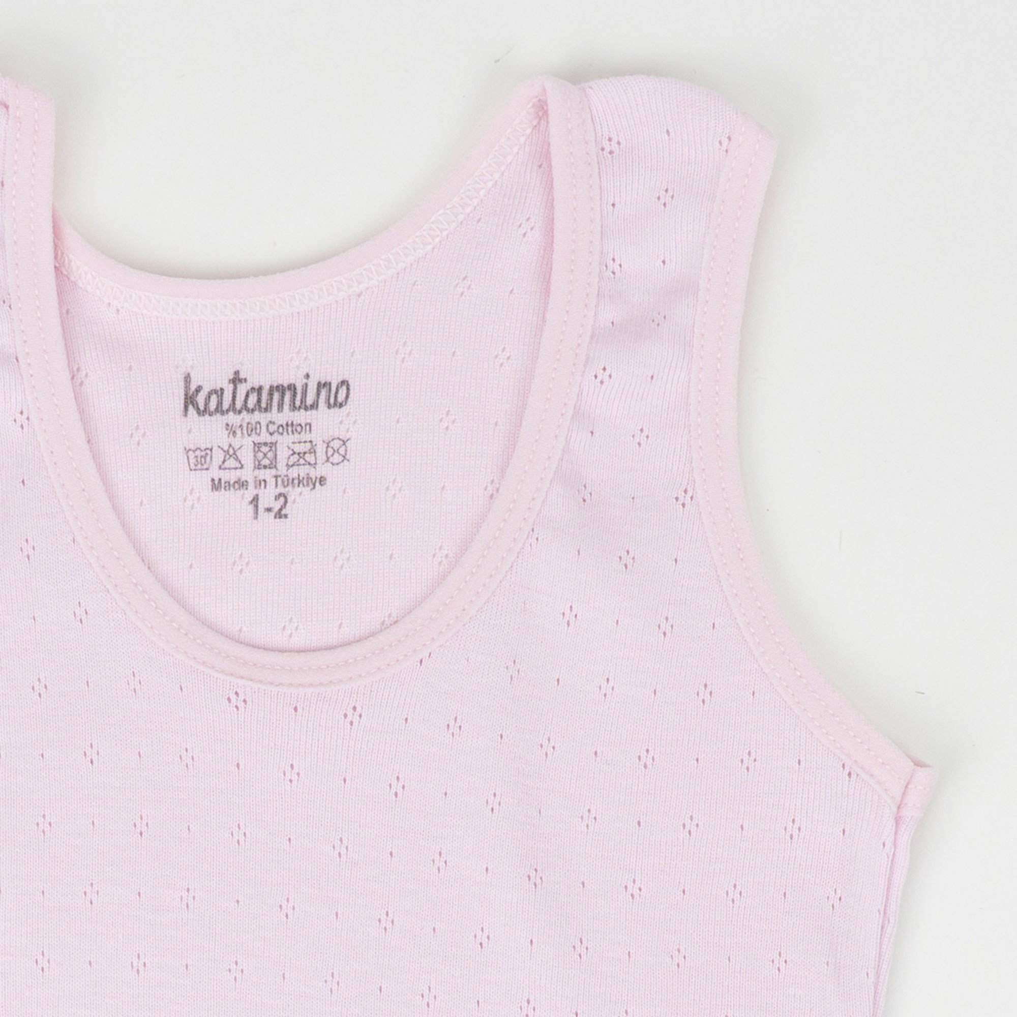 Toptan Meridyen Geniş Askılı Kız Atlet Slip Takım