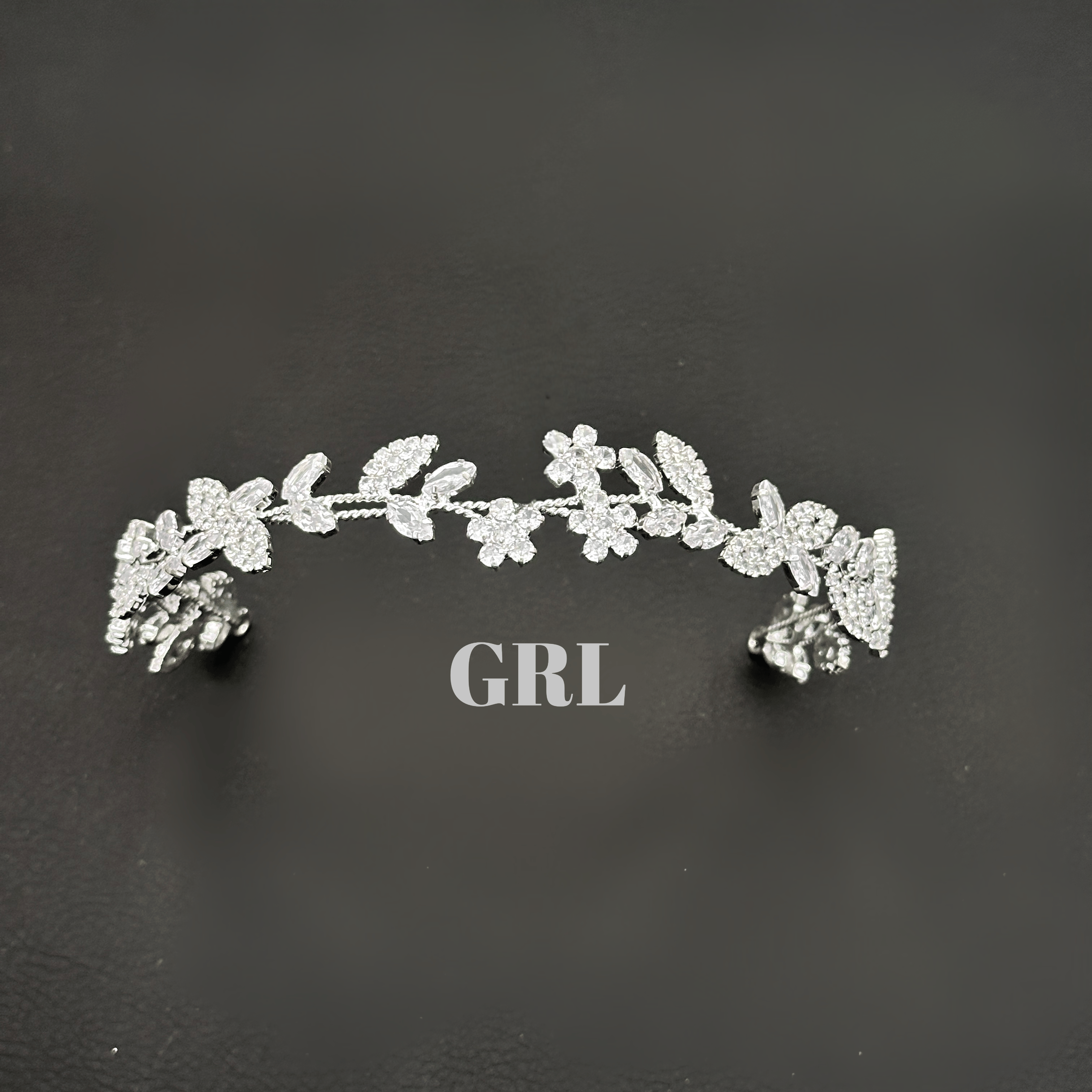 ALINA'' ZİRKON TAŞLI GELİN SAÇ AKSESUARI