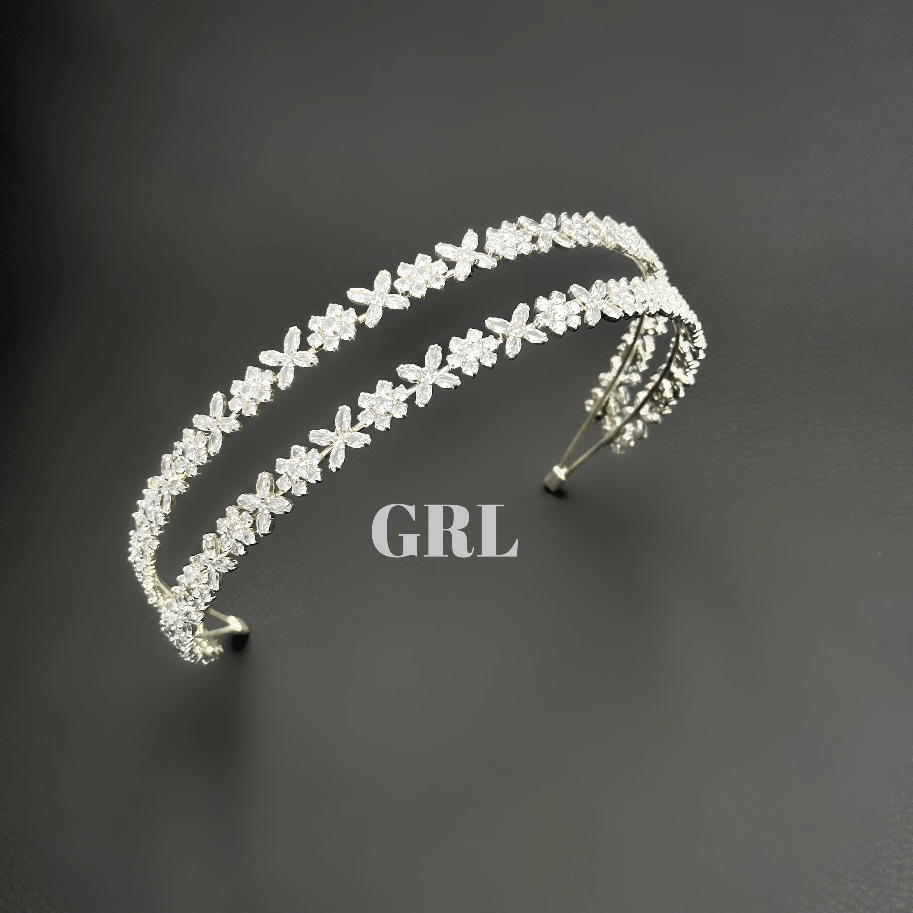 CLARA' ZİRKON TAŞLI GELİN SAÇ AKSESUARI