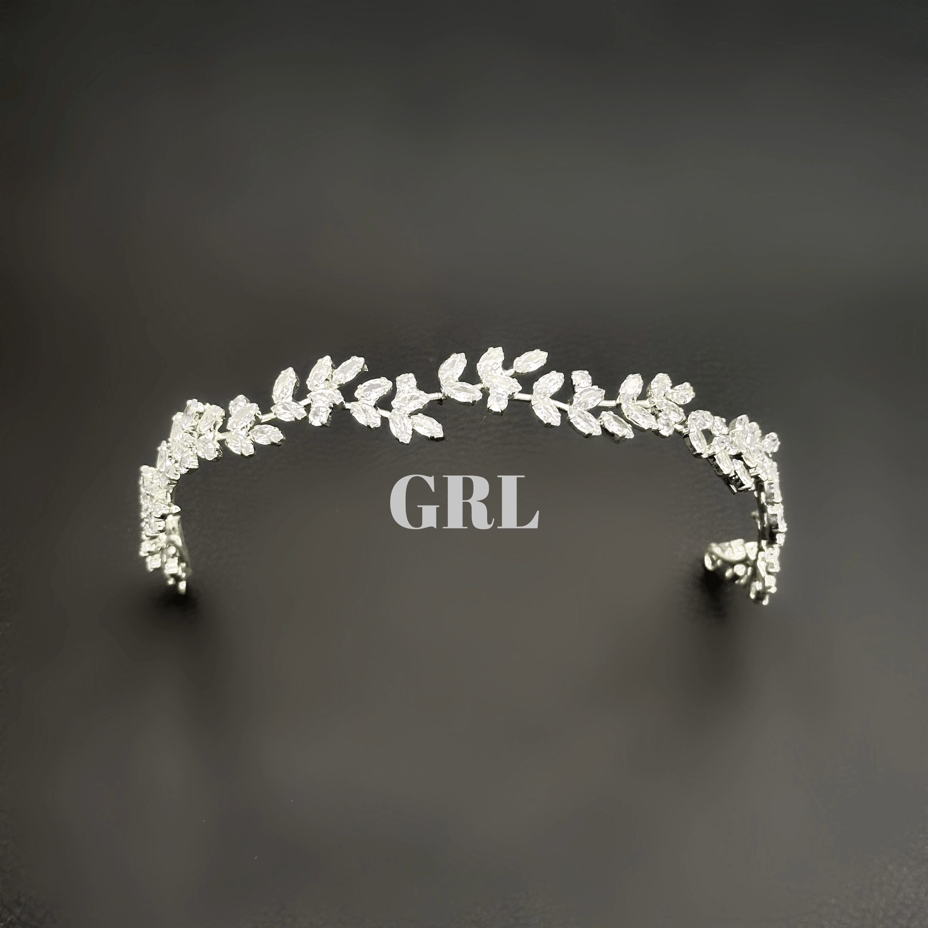 JULIA'' ZİRKON TAŞLI GELİN SAÇ AKSESUARI