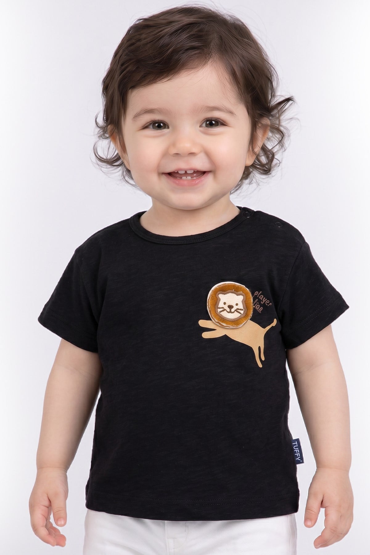 Tuffy Erkek Bebek Aslan Temalı T-Shirt-129